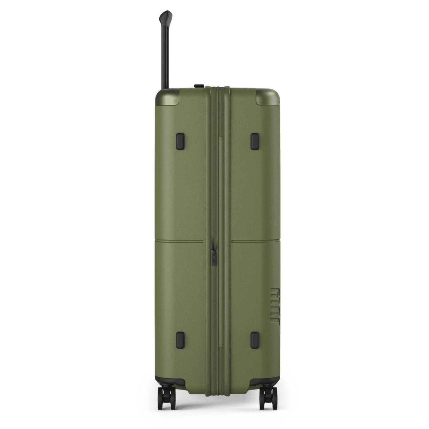 July Checked Plus Expandable Polycarbonate 28" Luggage - Olive