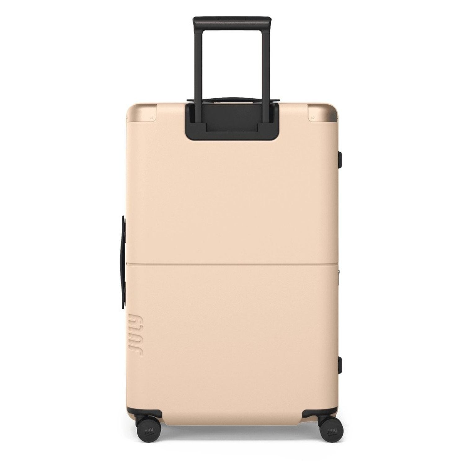 July Checked Plus Expandable Polycarbonate 28" Luggage - Sand