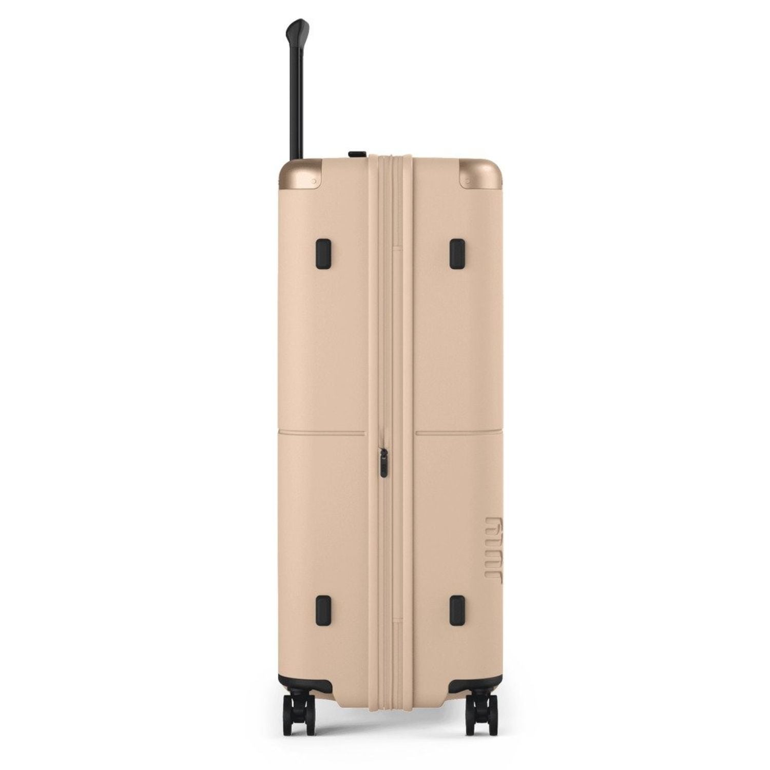 July Checked Plus Expandable Polycarbonate 28" Luggage - Sand