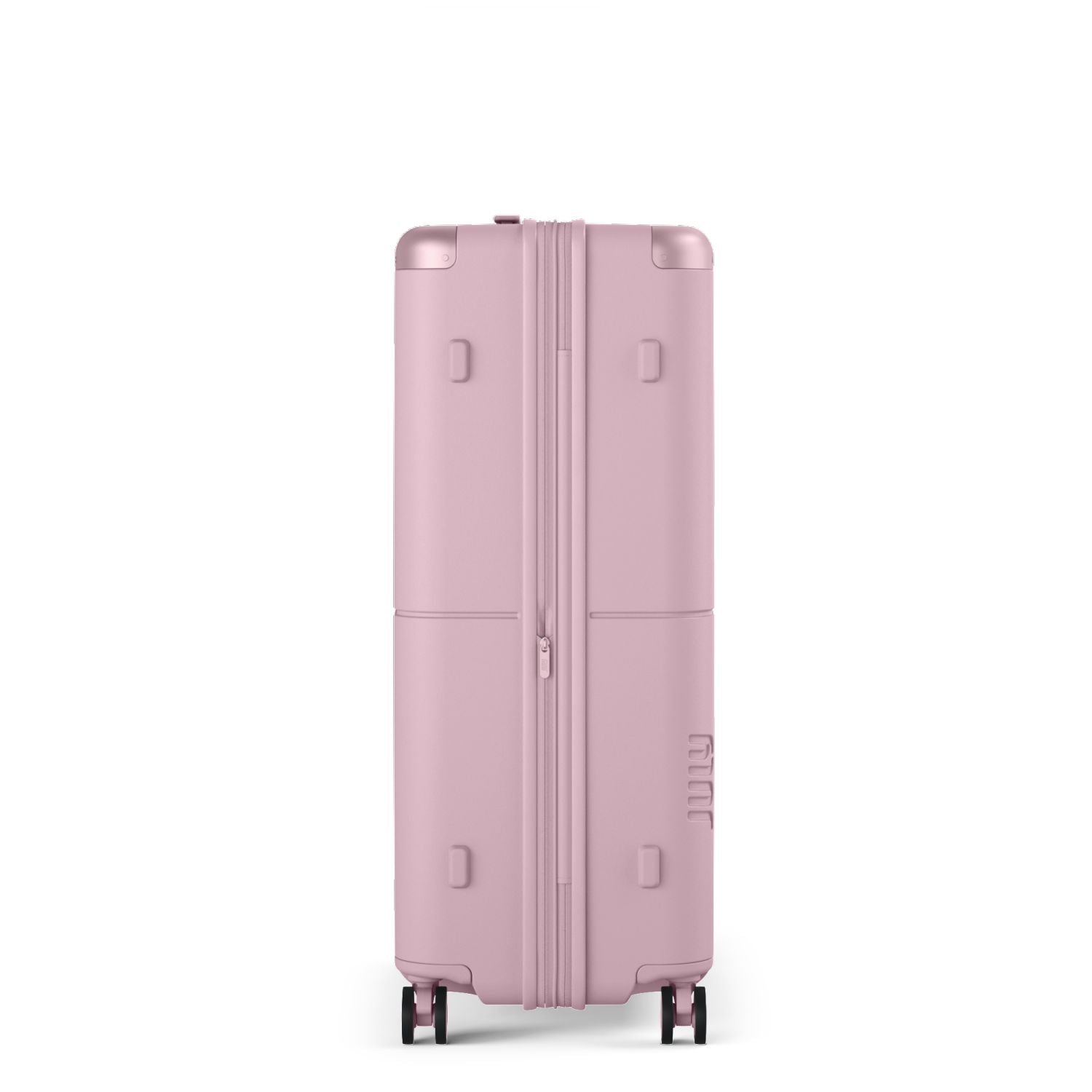 July Checked Plus Expandable Polycarbonate 28" Luggage - Blush Pink