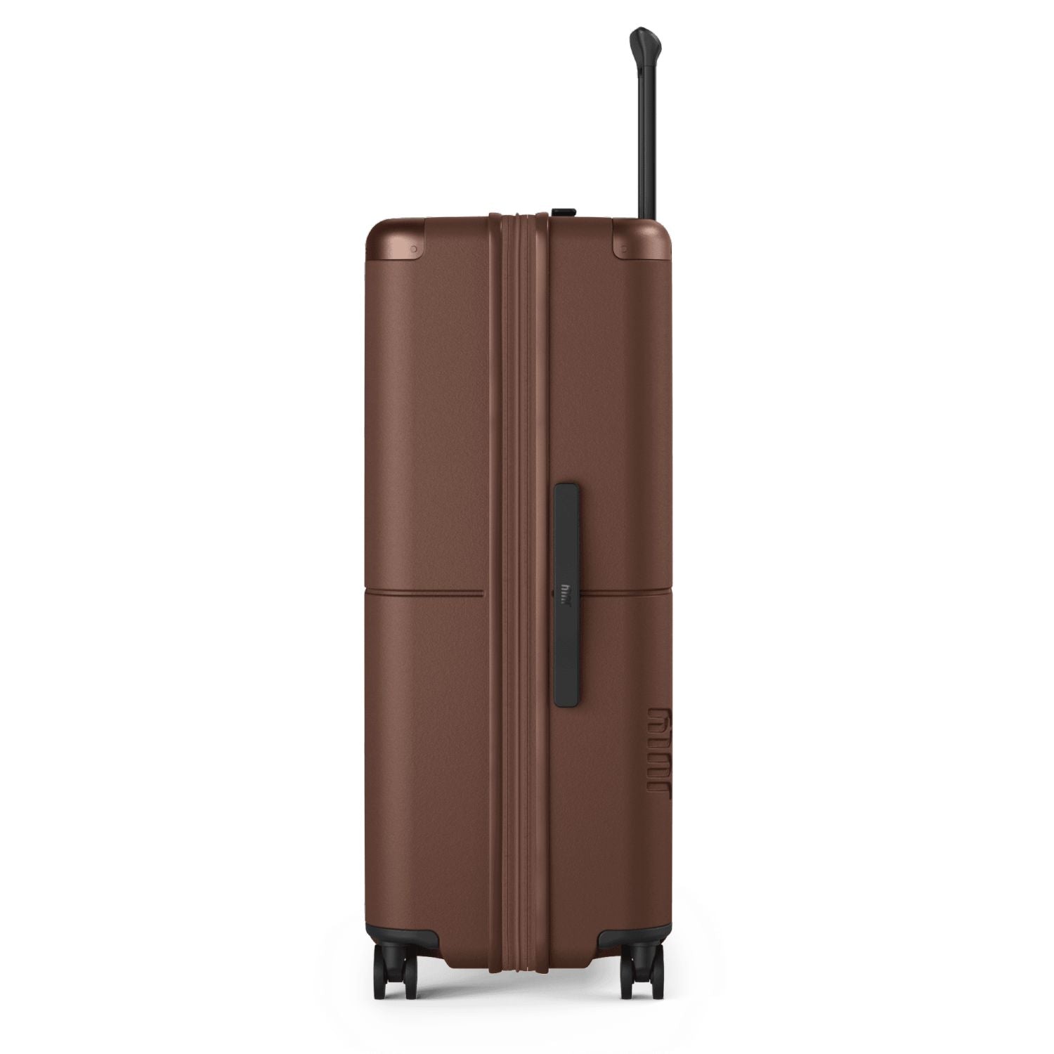 July Checked Plus Expandable Polycarbonate 28" Luggage - Dark Brown
