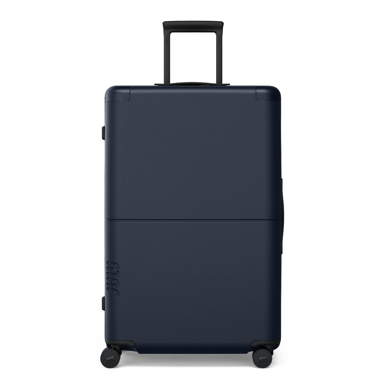 July Checked Plus Polycarbonate 30" Luggage - Navy