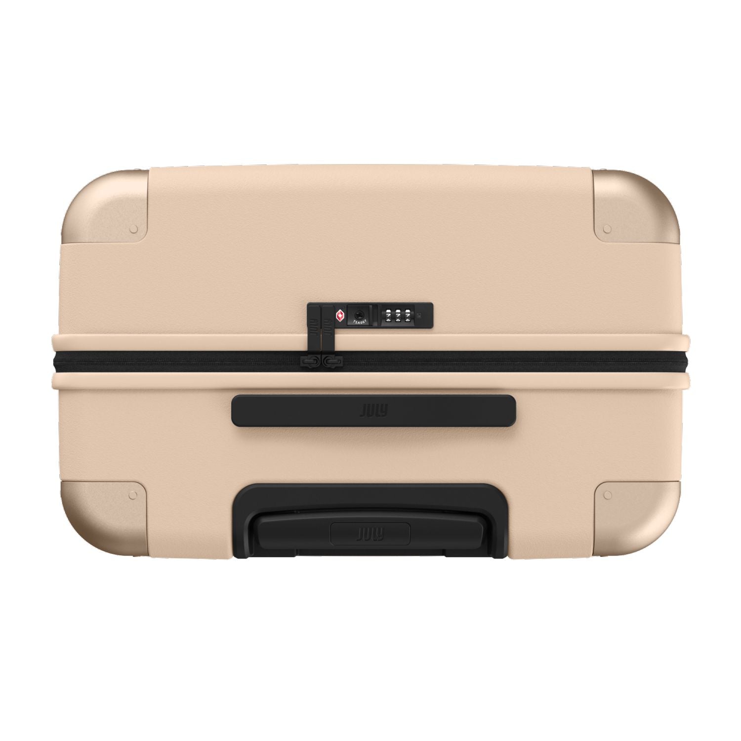 July Checked Plus Polycarbonate 30" Luggage - Sand