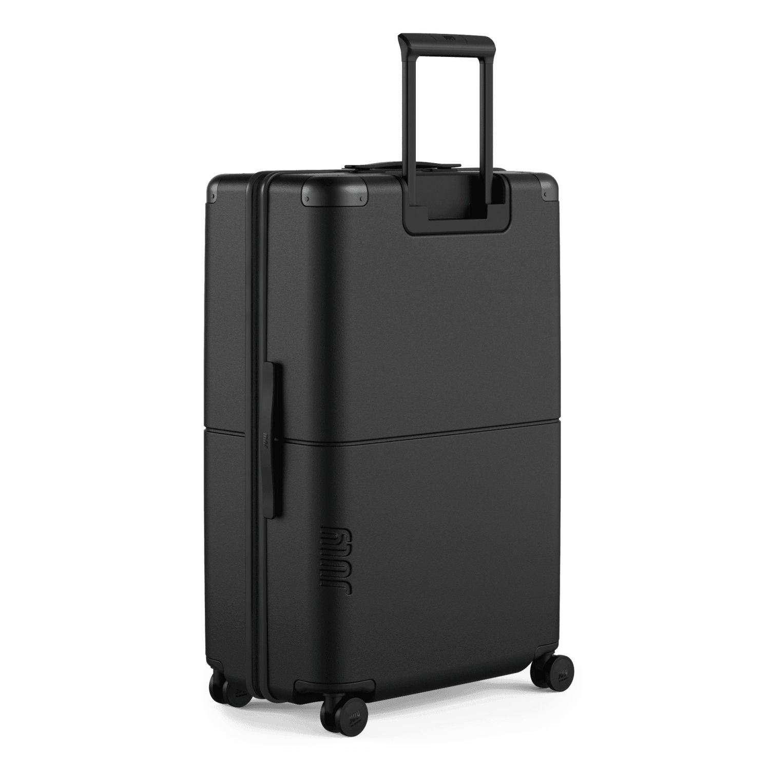 July Checked Plus Polycarbonate 30" Luggage - Black