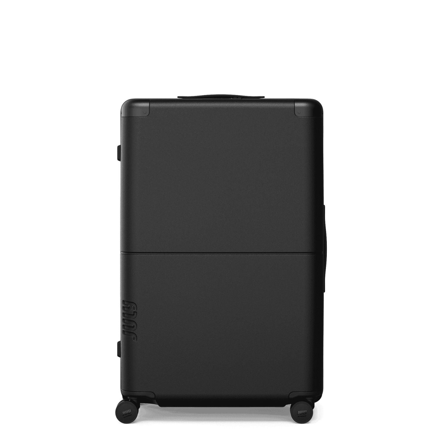 July Checked Plus Polycarbonate 30" Luggage - Black