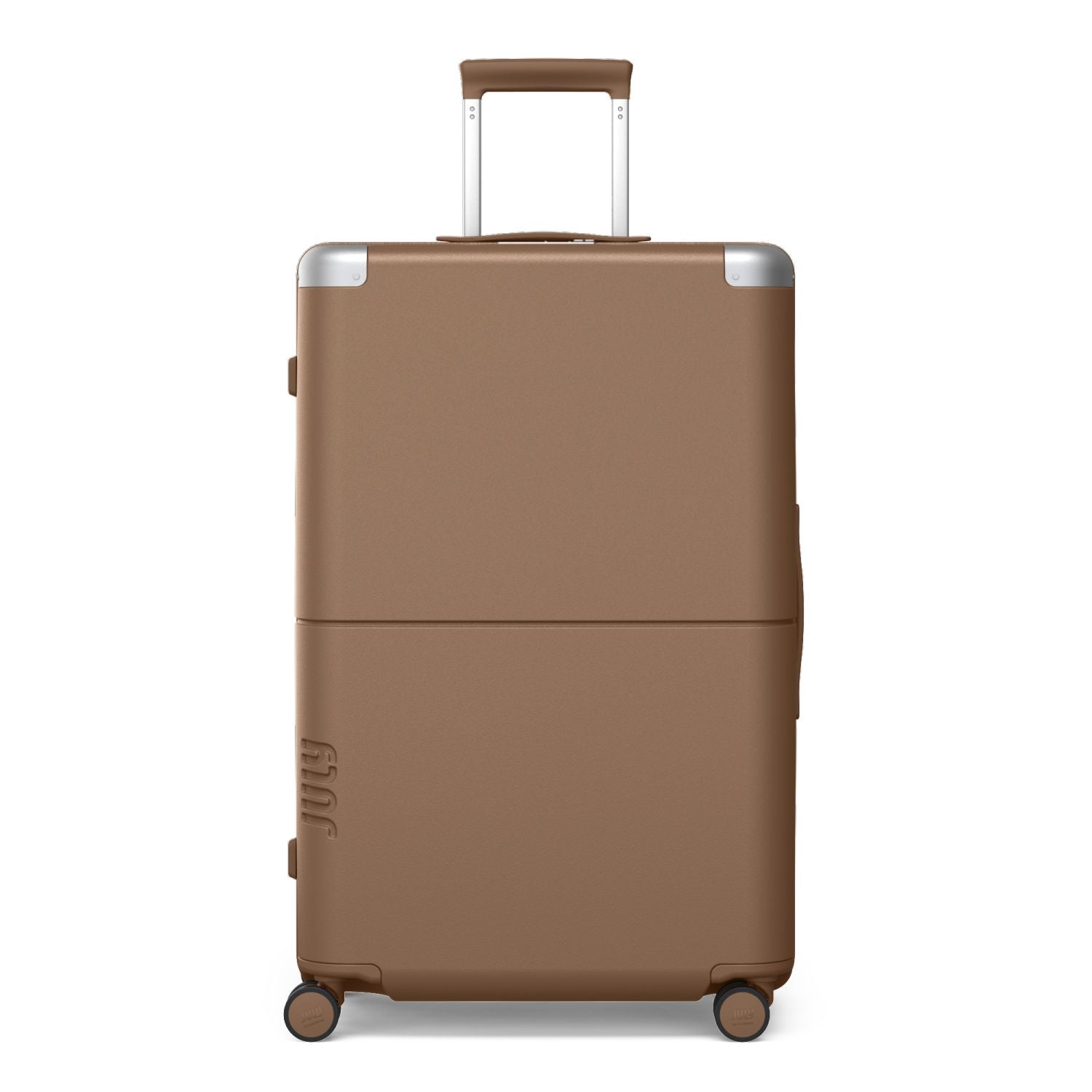 July Checked Plus Polycarbonate 30" Luggage - Toffee