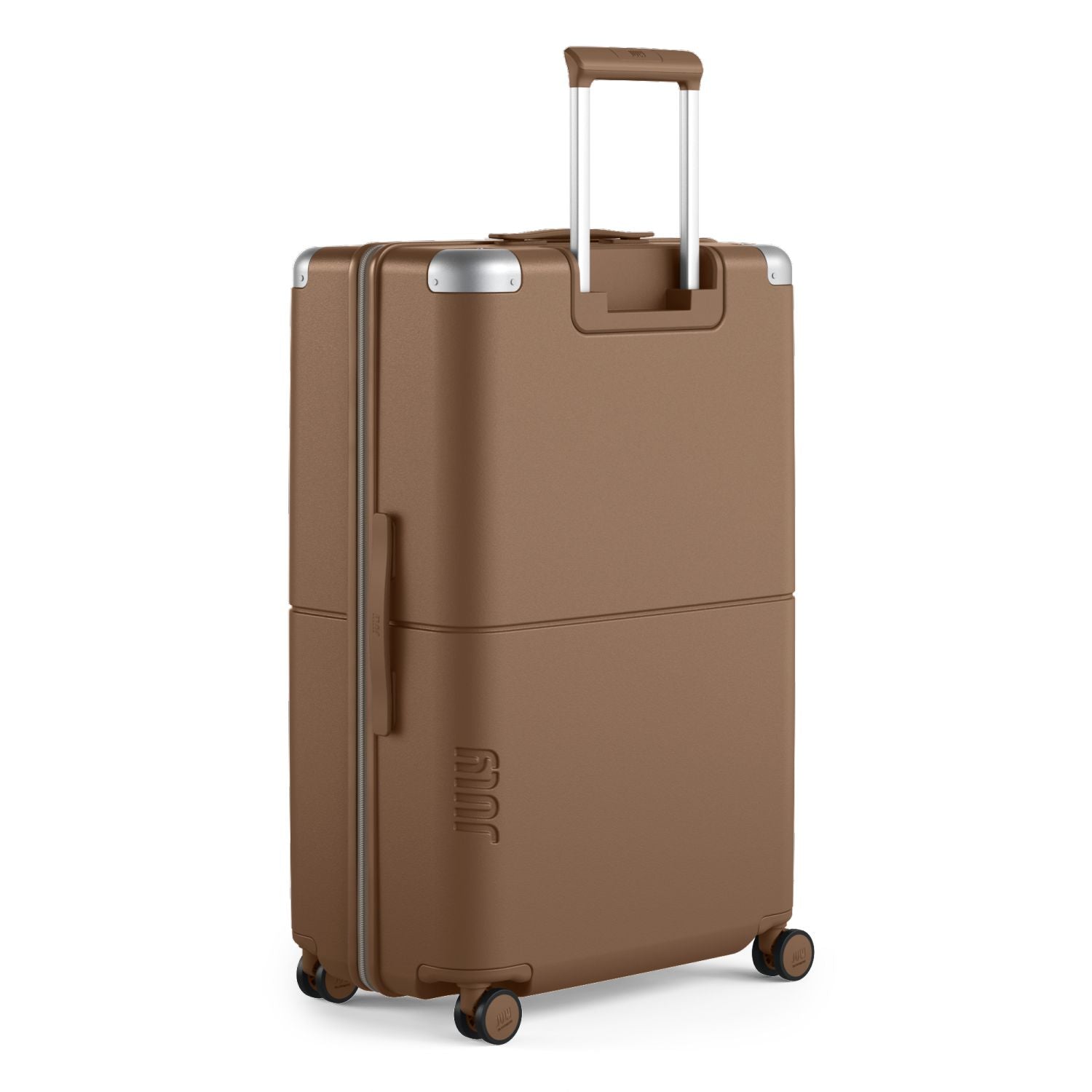 July Checked Plus Polycarbonate 30" Luggage - Toffee