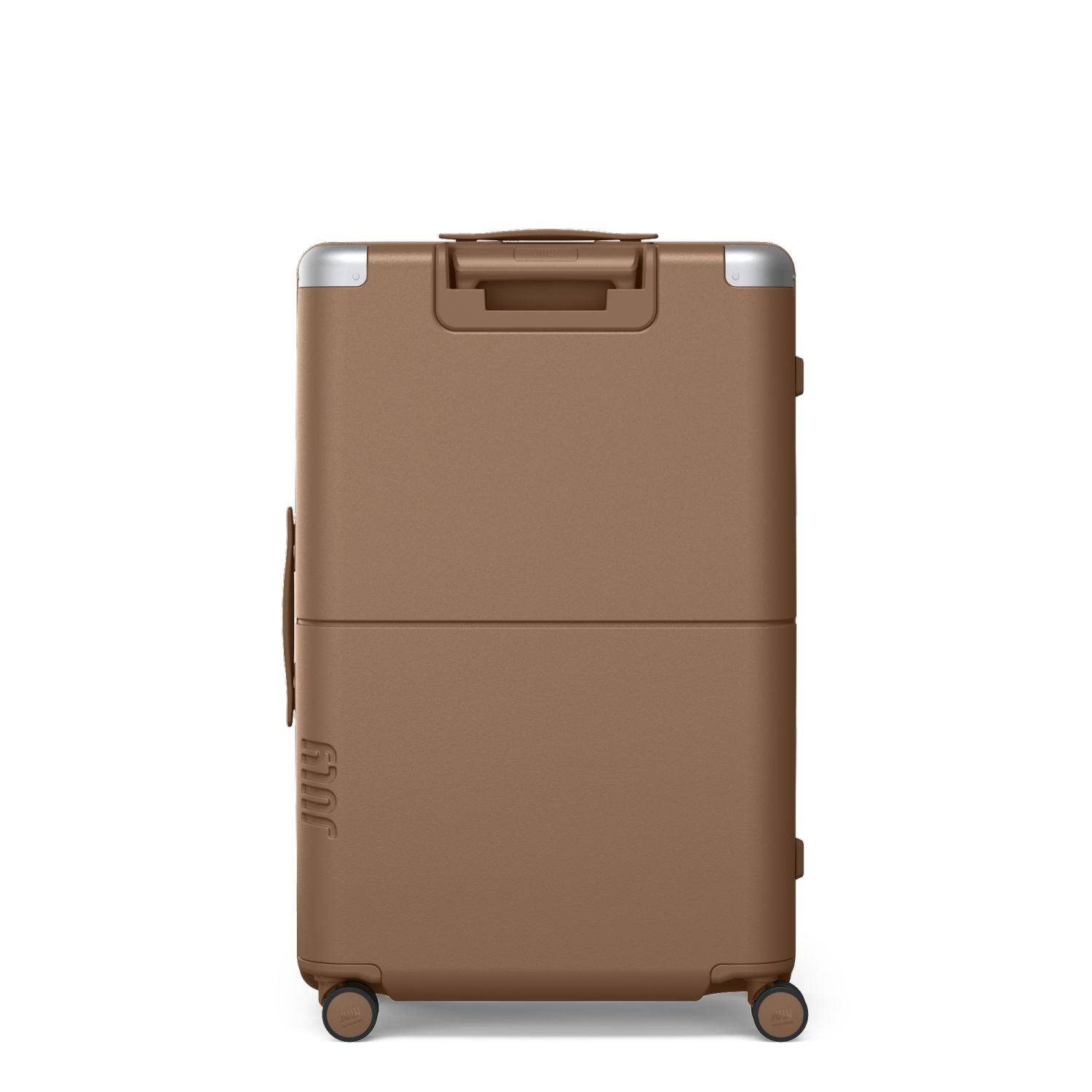 July Checked Plus Polycarbonate 30" Luggage - Toffee