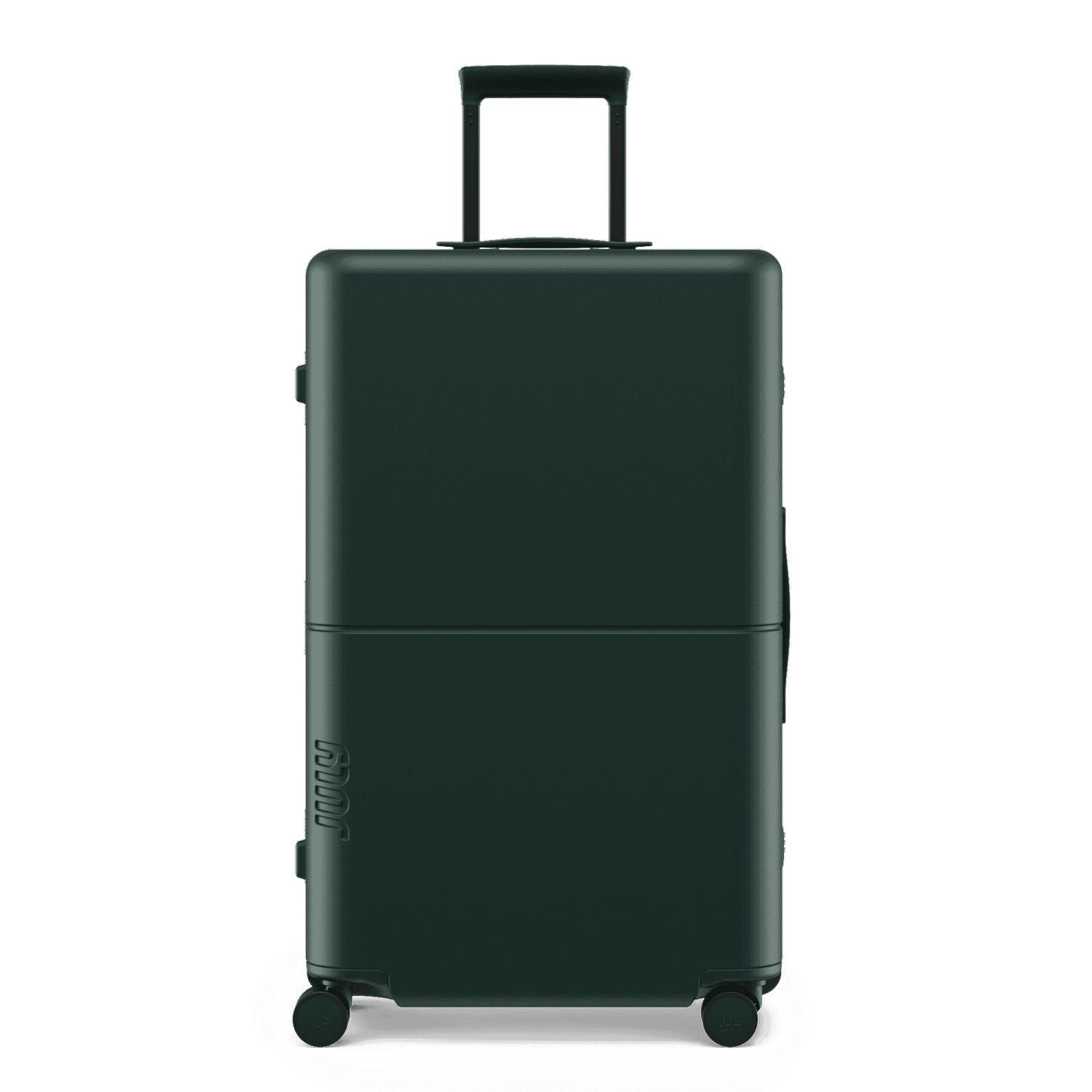 July Checked Plus Trunk Polycarbonate Frame 30" Luggage - Matte Deep Green