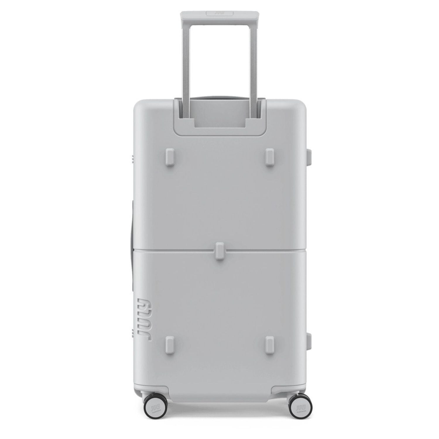 July Checked Trunk Polycarbonate Frame 28" Luggage - Matte Light Grey