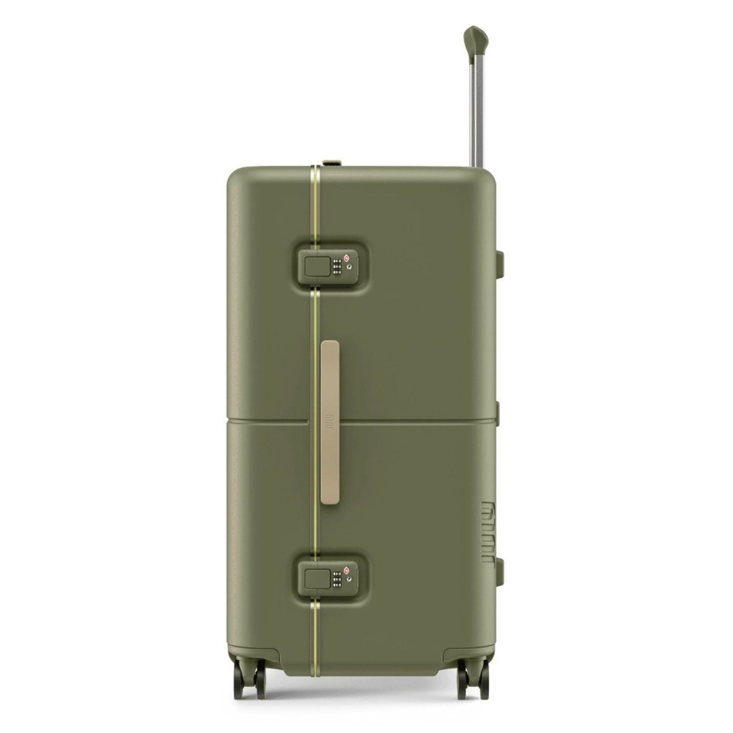 July Checked Trunk Polycarbonate Frame 28" Luggage - Matte Moss