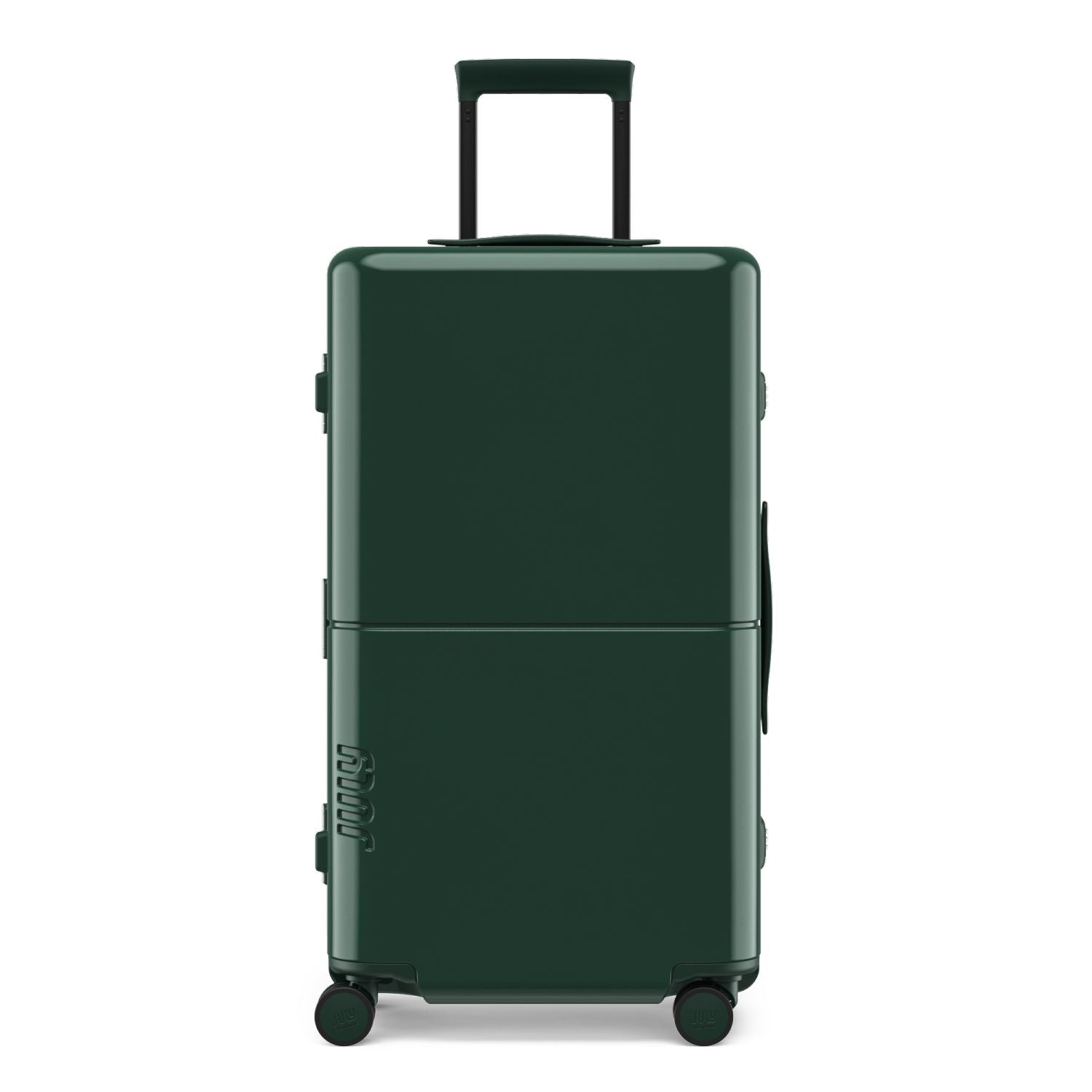 July Checked Trunk Polycarbonate Frame 28" Luggage - Forest