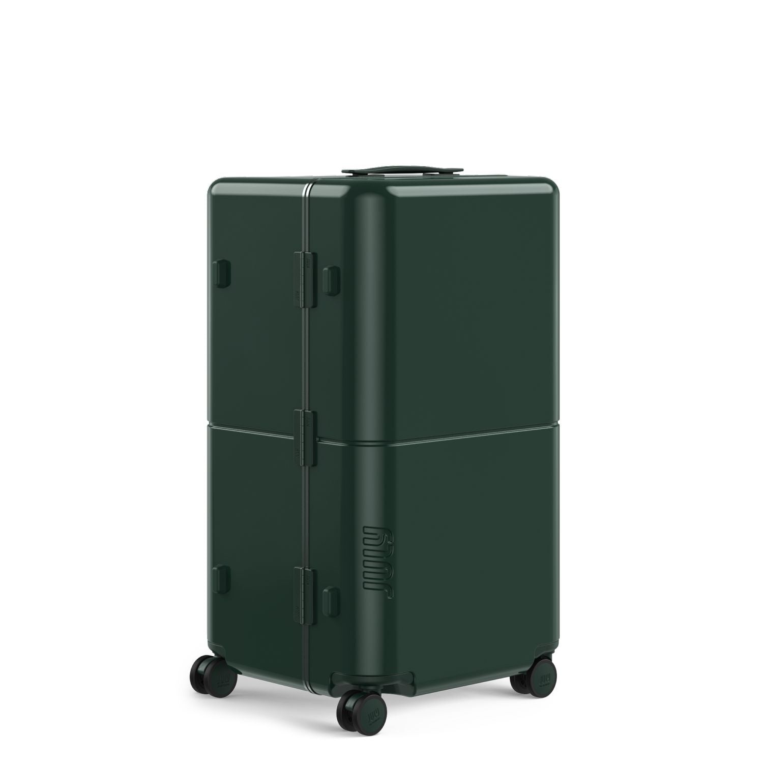 July Checked Trunk Polycarbonate Frame 28" Luggage - Forest