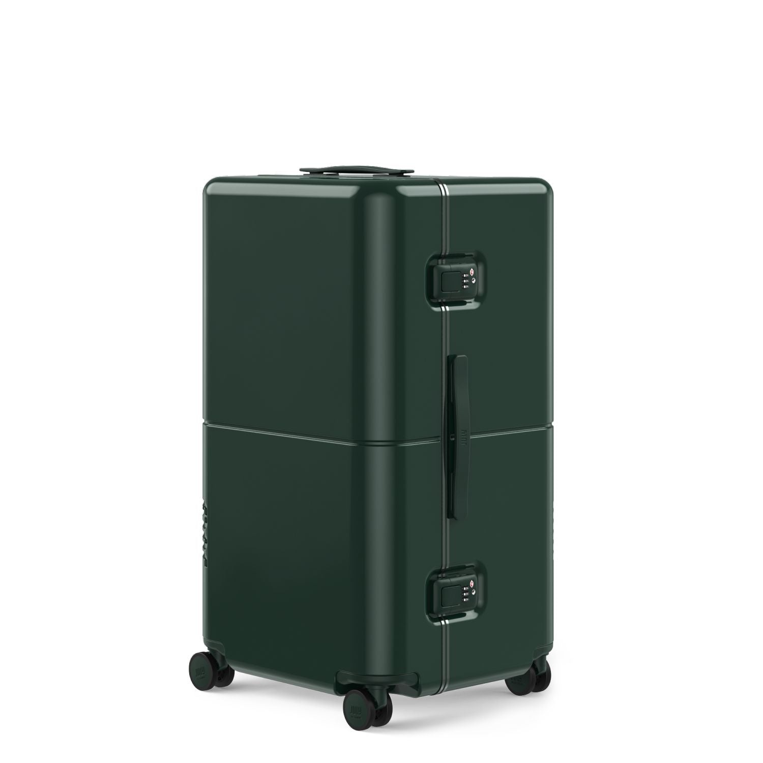 July Checked Trunk Polycarbonate Frame 28" Luggage - Forest