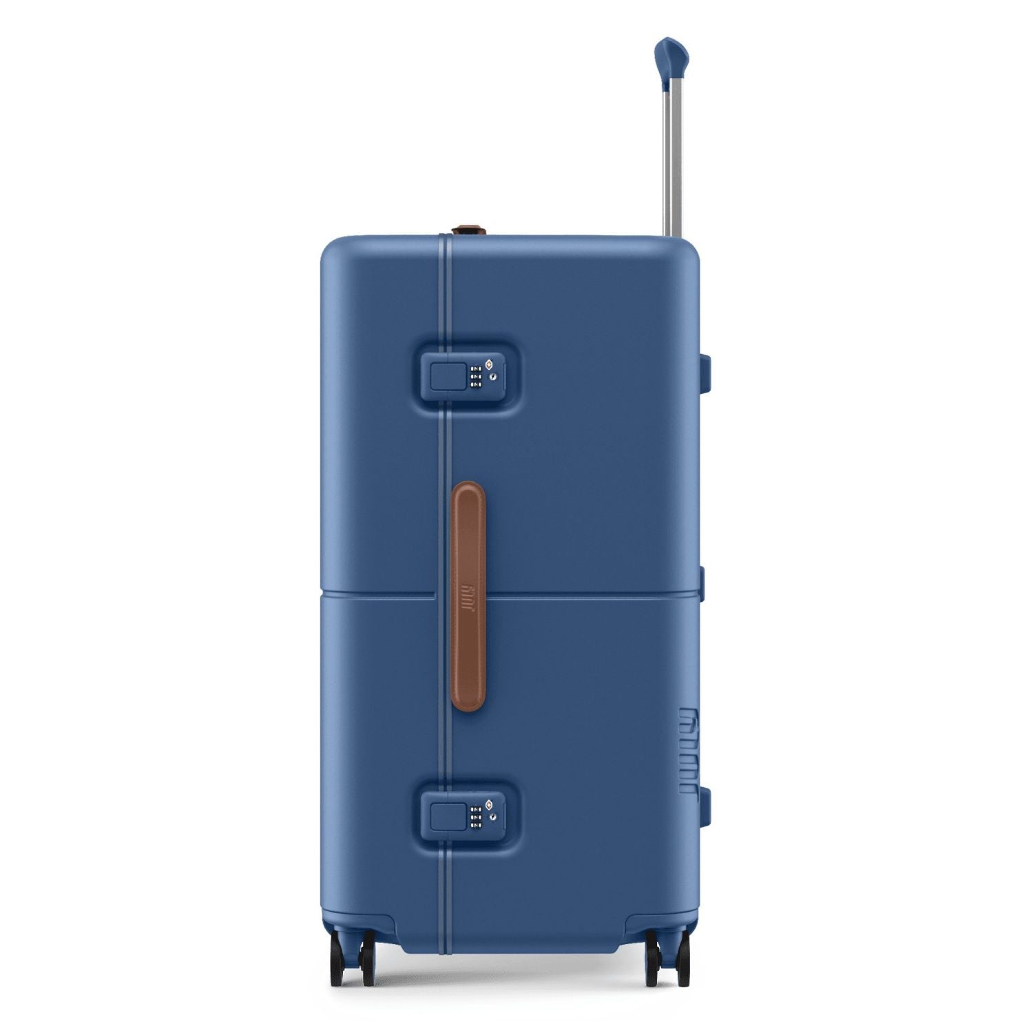 July Checked Trunk Polycarbonate Frame 28" Luggage - French Blue