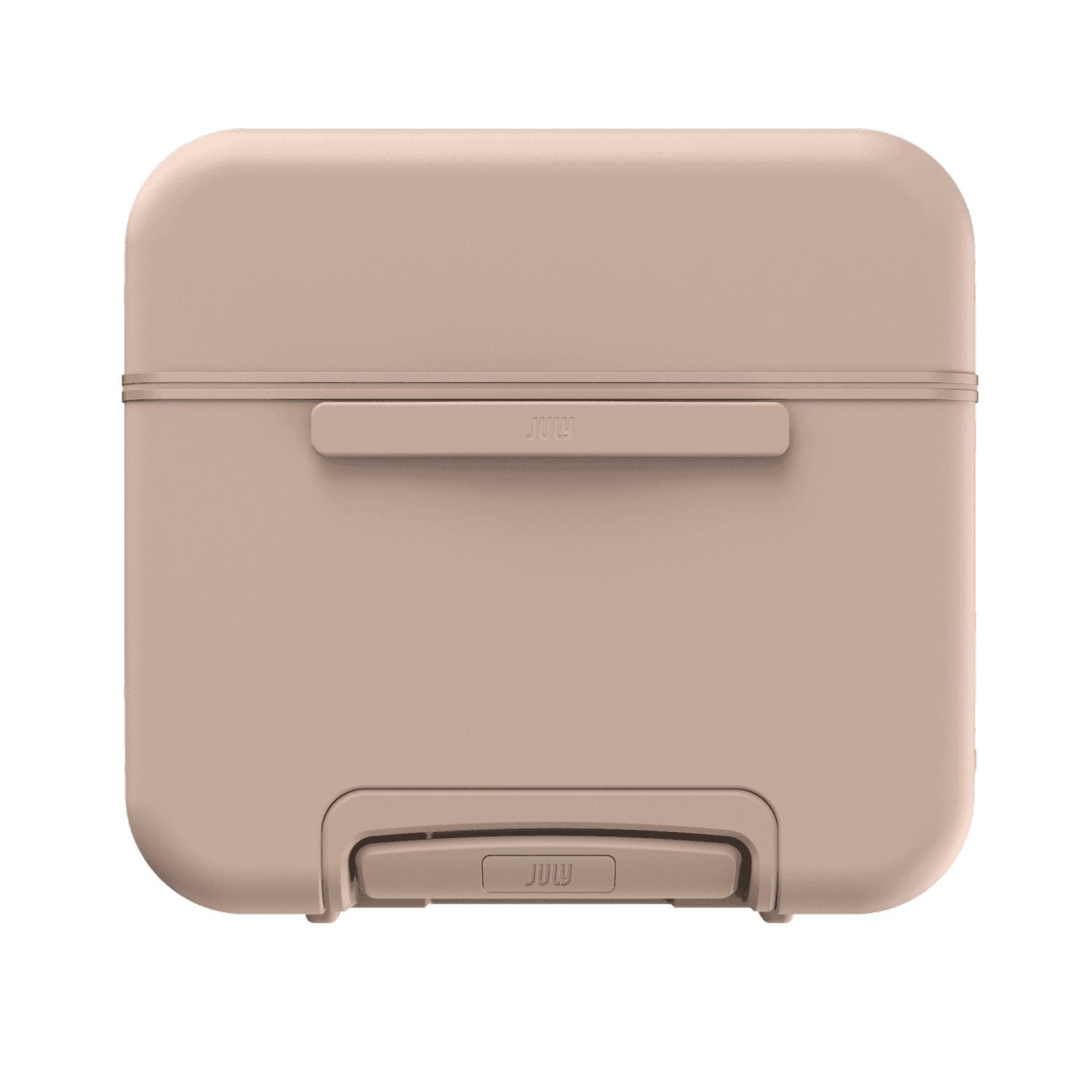 July Checked Trunk Polycarbonate Frame 28" Luggage - Matte Sand