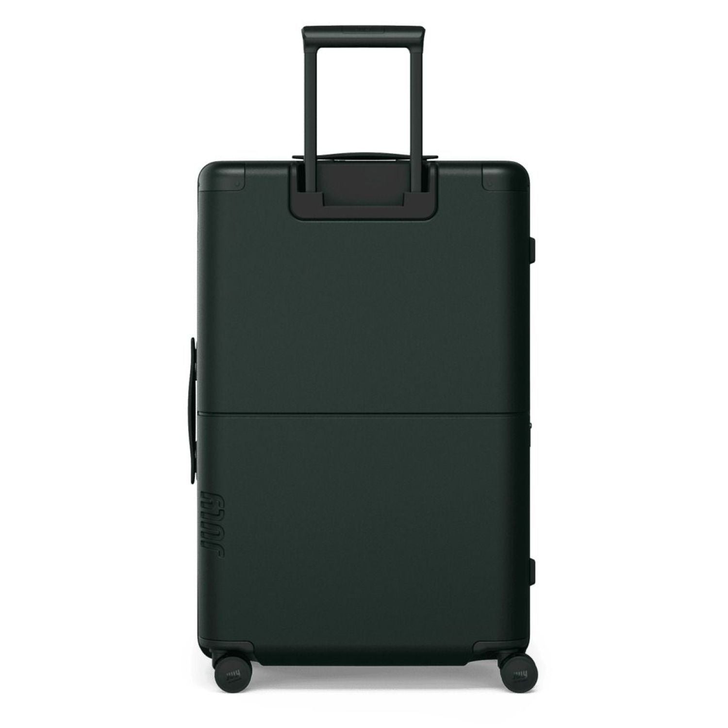 July Checked Plus Expandable Polycarbonate With Casesafe Tracking 28" Luggage - Forest