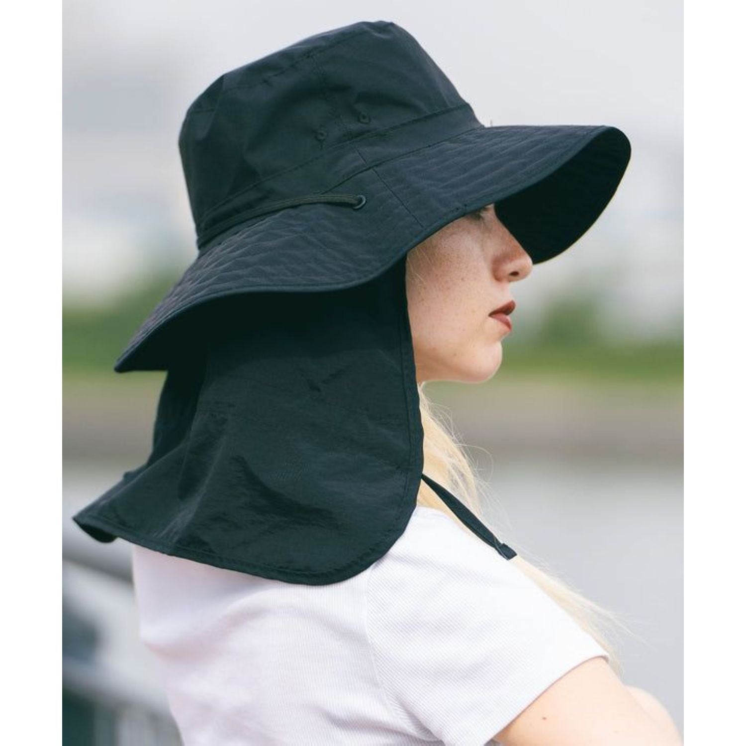 KiU UV Protection Water Repellent Hat (Black)