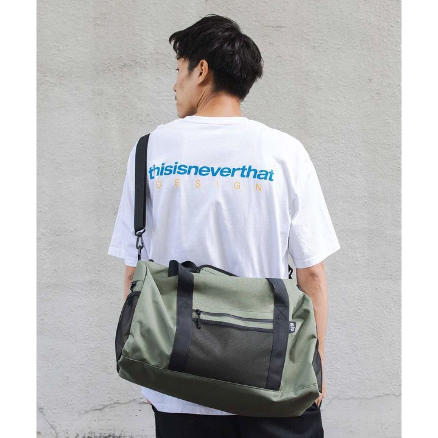 KiU Water Repellent 600D Boston Bag 31L (Khaki)