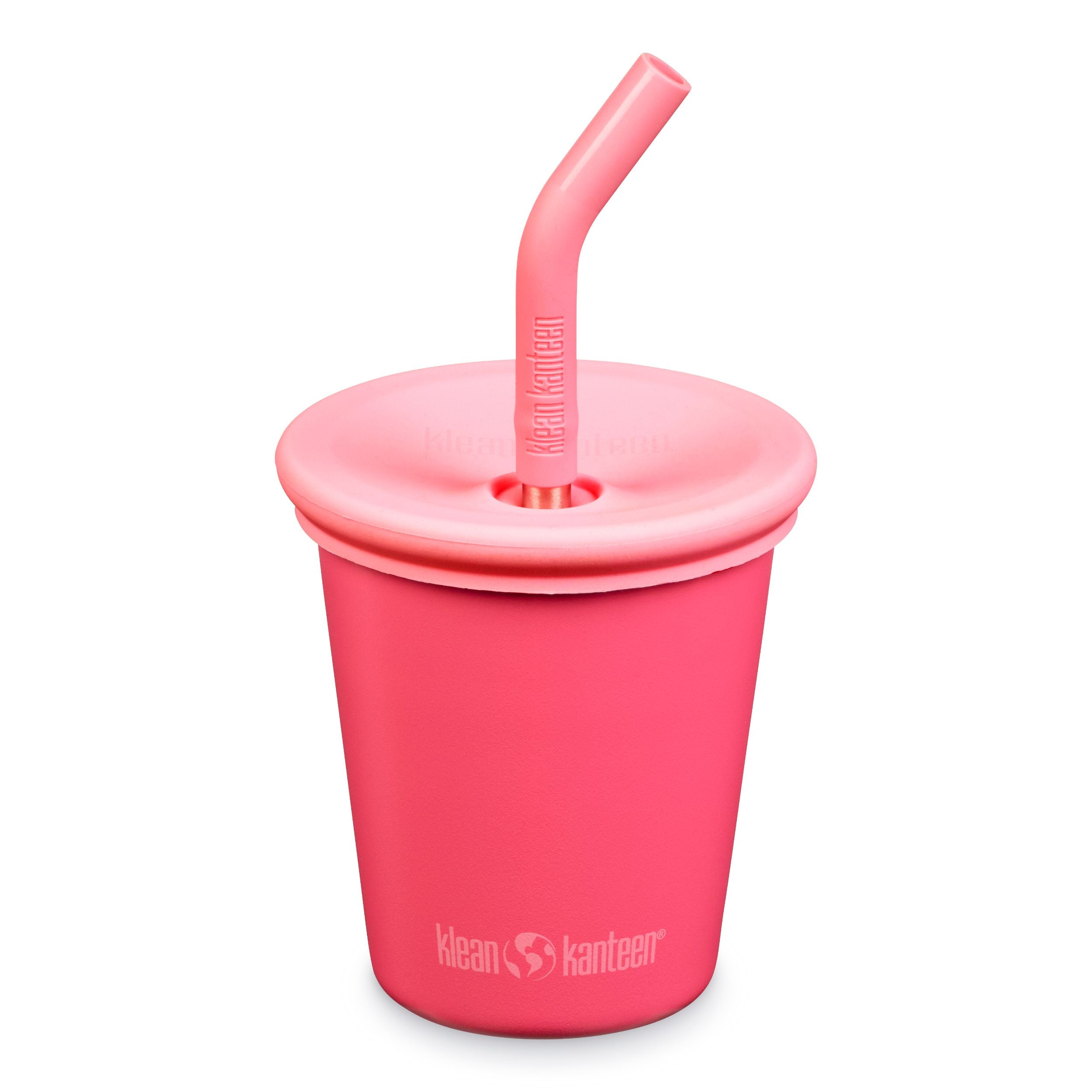Klean Kanteen Kid Cup 10oz (with Kid Straw Lid) (Rouge Red)