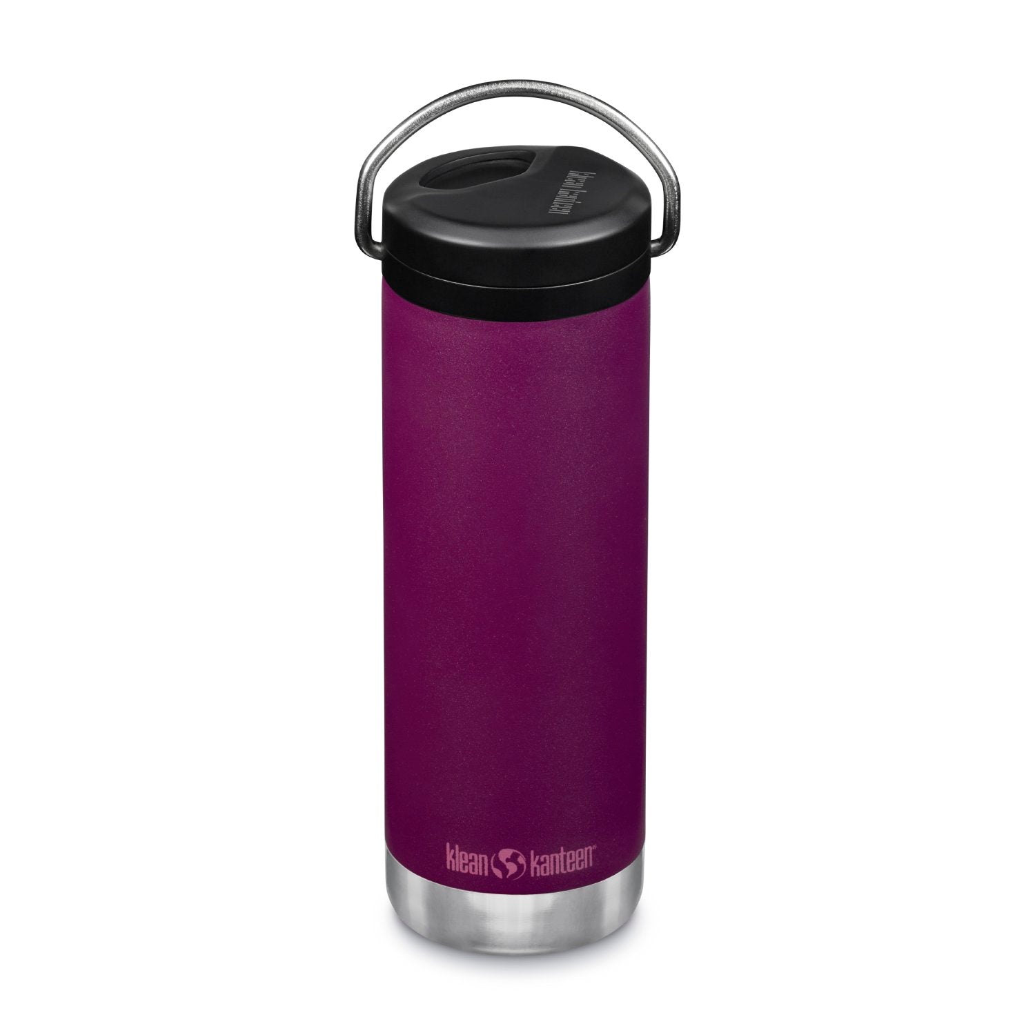 Klean Kanteen Insulated TKWide 16oz Water Bottle (with Twist Cap) (Purple Potion)