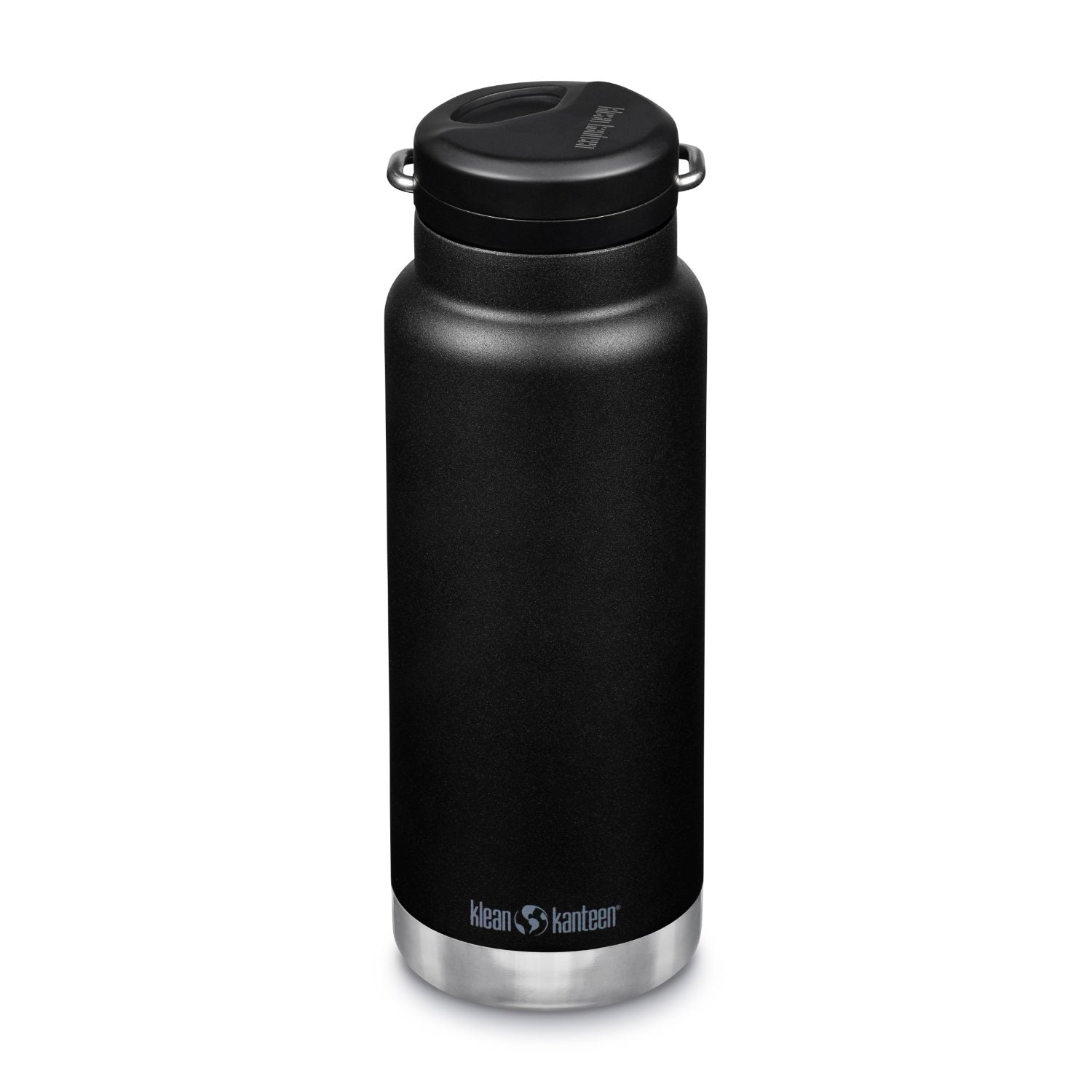 Klean Kanteen Insulated TKWide 32oz Water Bottle (with Twist Cap) (Black)