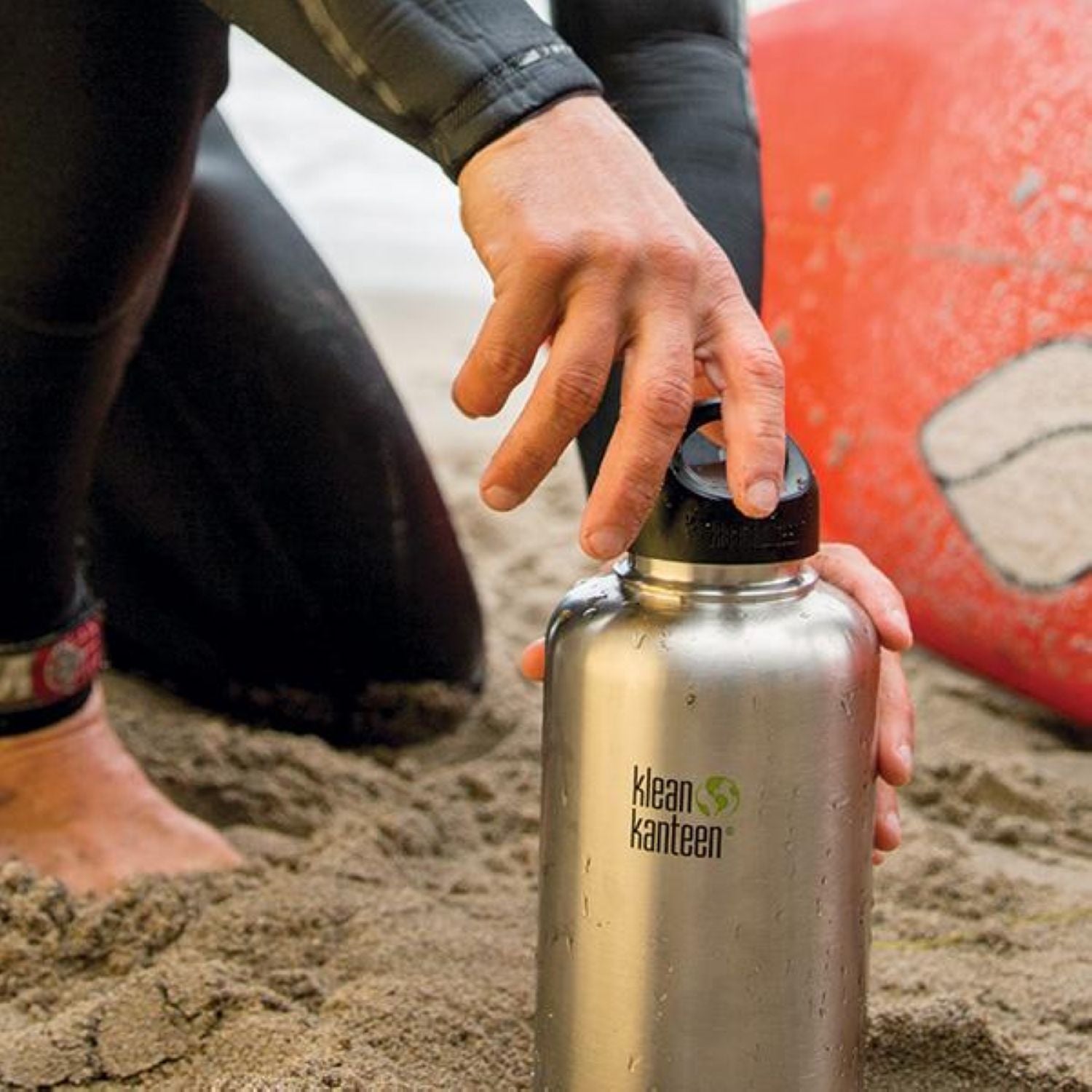 Klean Kanteen Wide Cap Maintenance Kit (Black/Clear)