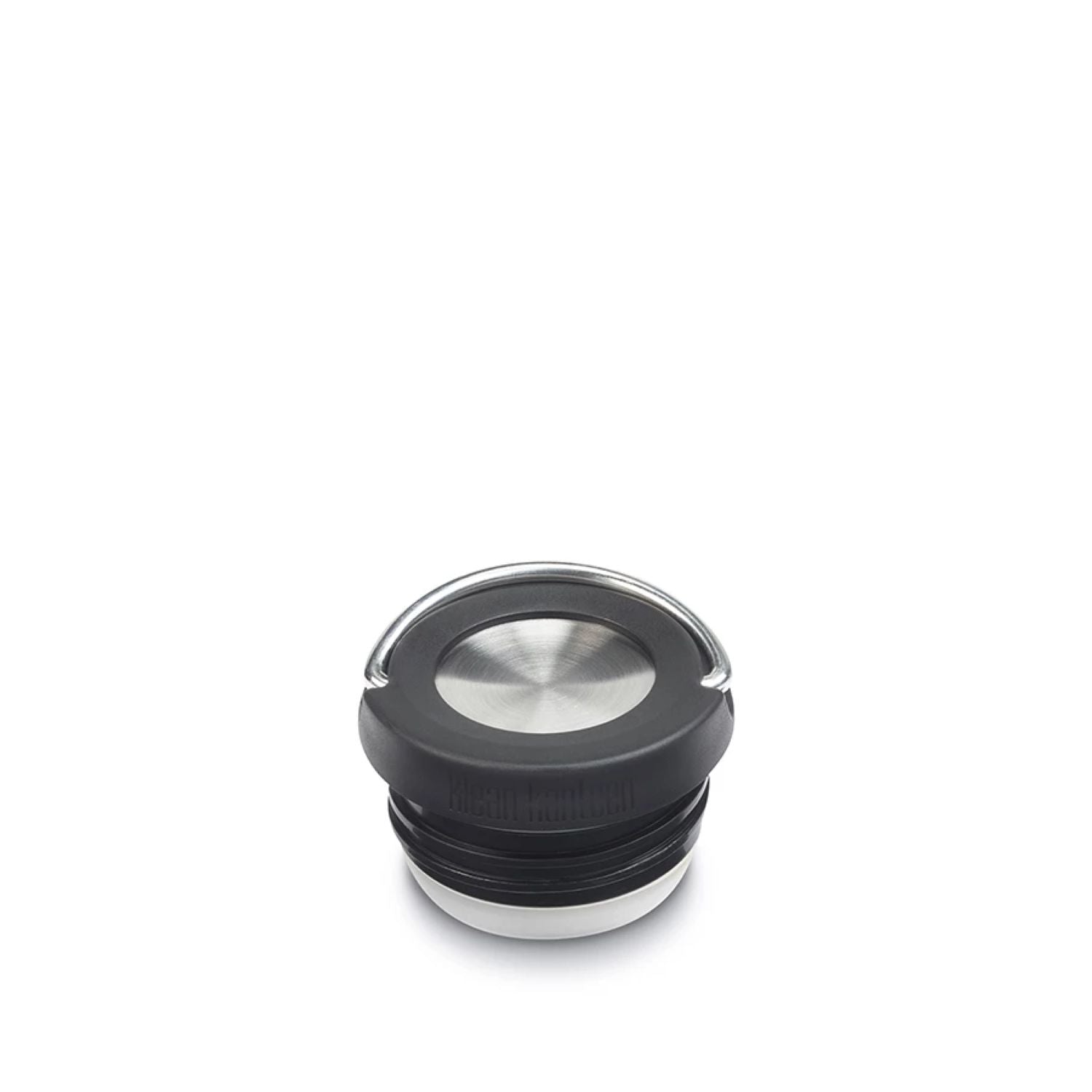 Klean Kanteen Water Bottle Insulated Wide Loop Cap (for TKWide Bottles) (Black/Brushed Stainless)