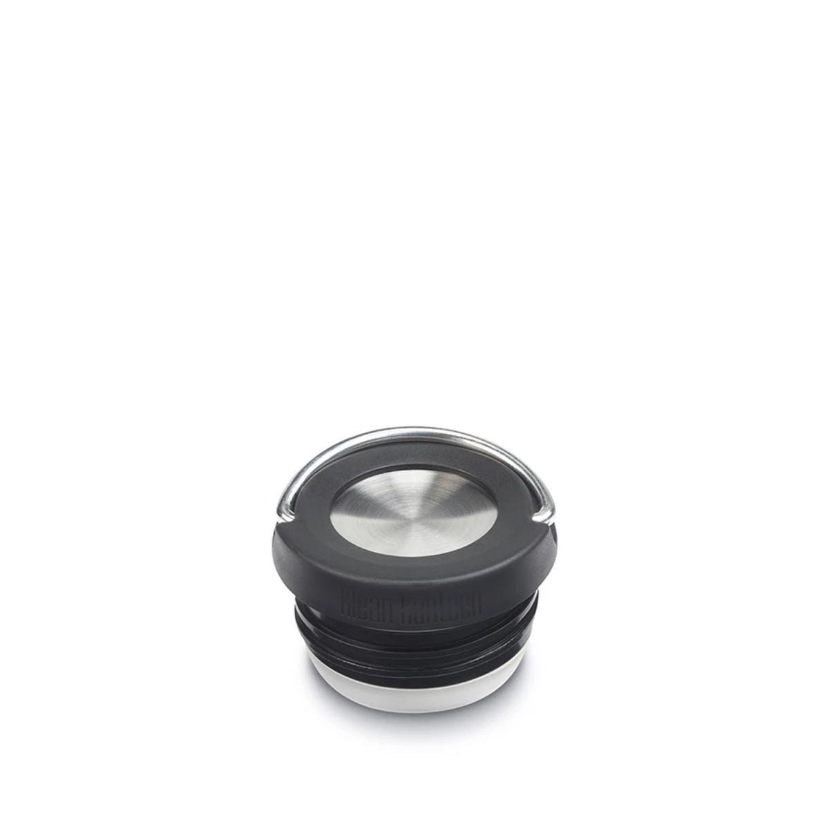 Klean Kanteen Water Bottle Insulated Wide Loop Cap (for TKWide Bottles) (Black/Brushed Stainless)