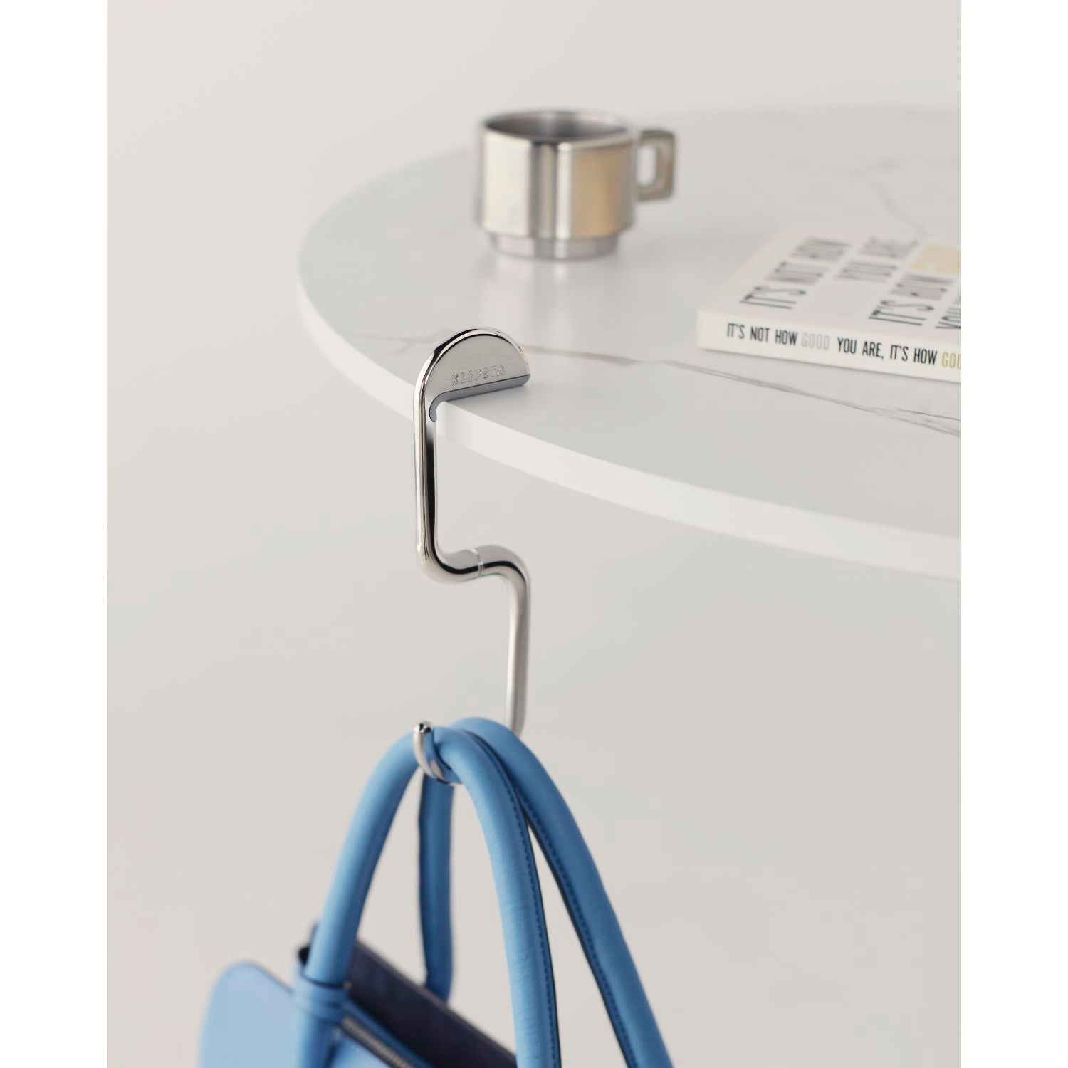 Klipsta Flip Bag Hook - Silver