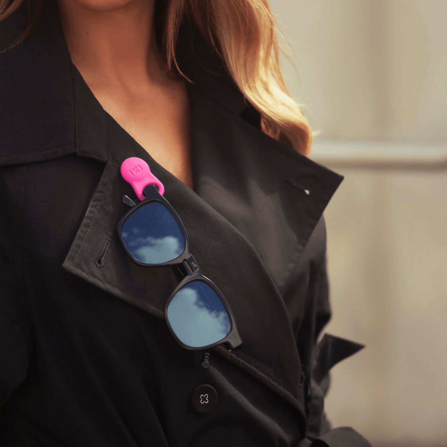 Klipsta Spex Glasses Clips 2 Pack (Black)