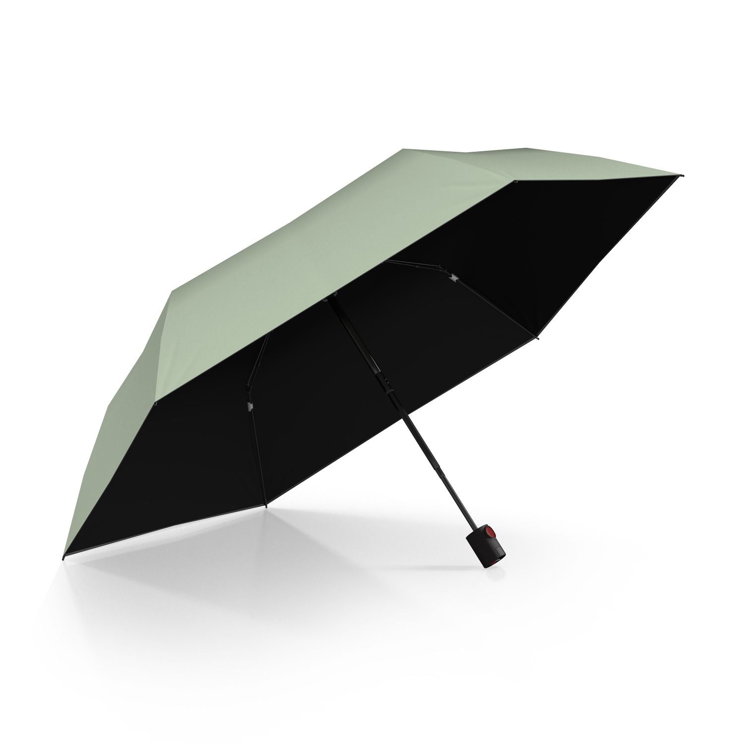 Knirps U.200 Ultraslim Duomatic (UV Protection) - Wasabi / Black Inner Coating