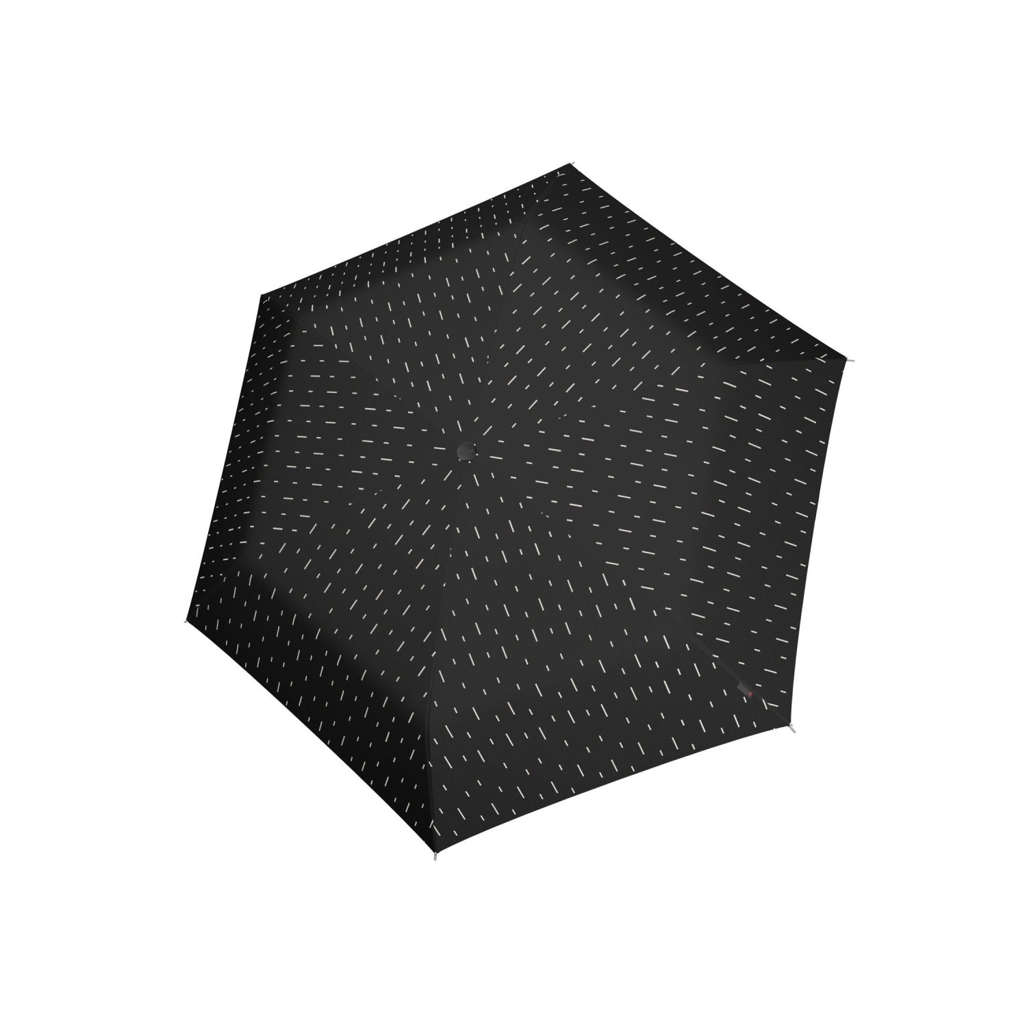 Knirps US.050 Ultra Light Slim Manual Umbrella - Rain Black