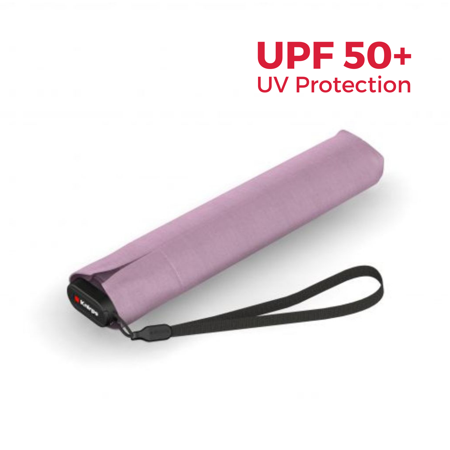 Knirps US.050 Ultraslim Manual (UV Protection) - Rose / Black Inner Coating