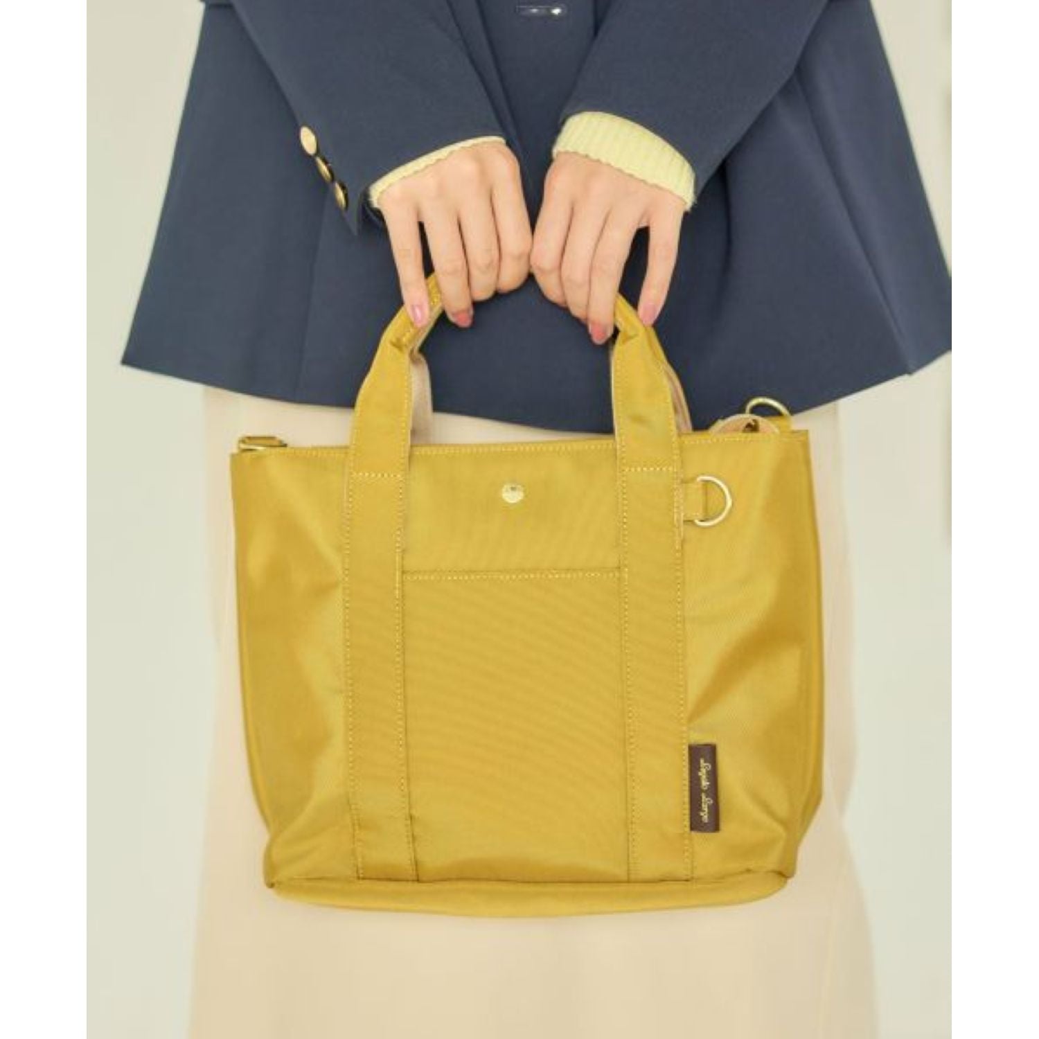 Legato Largo Easy Find 2Way Shoulder Bag (Navy)