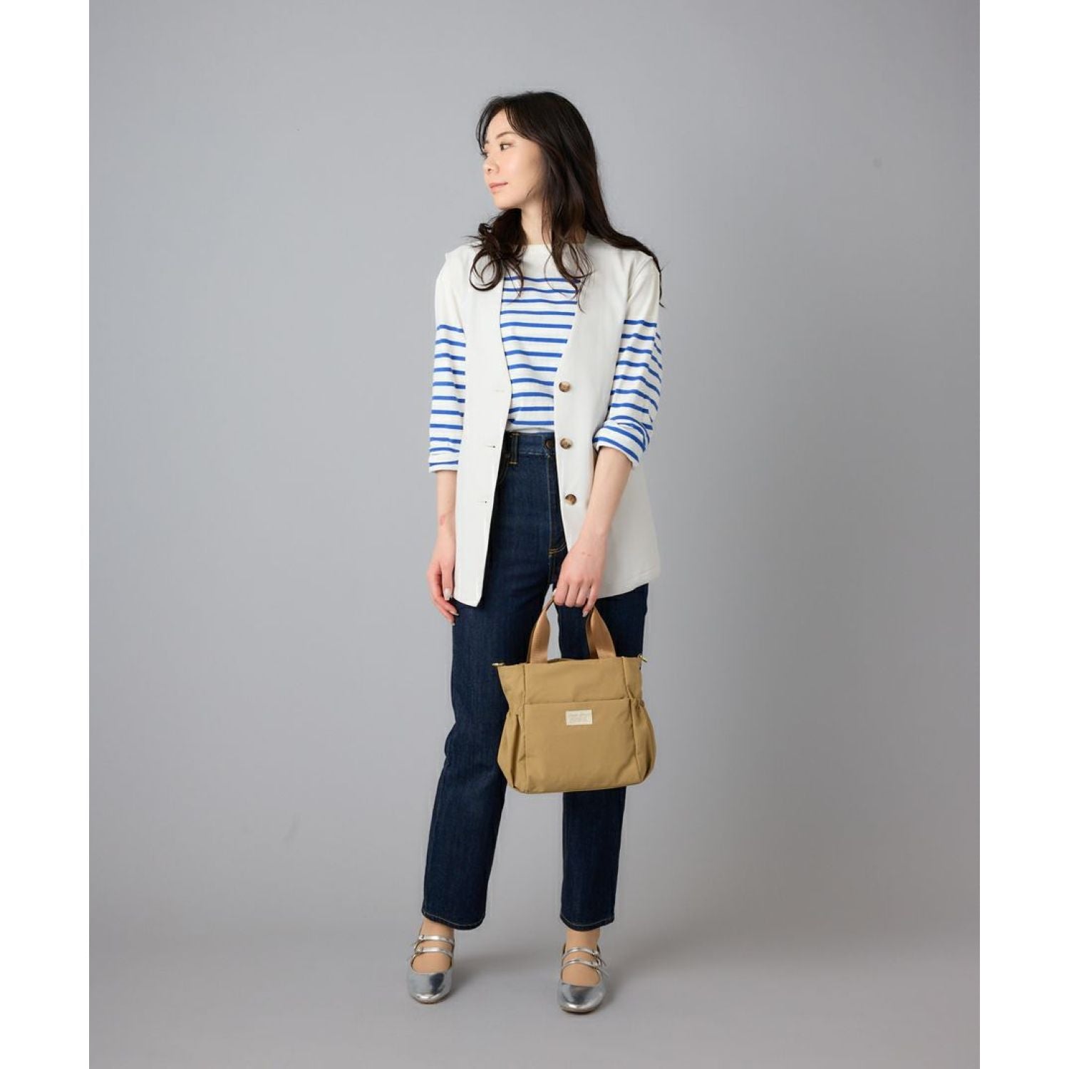 Legato Largo Fuwari 2Way A5 Tote Bag (Black)