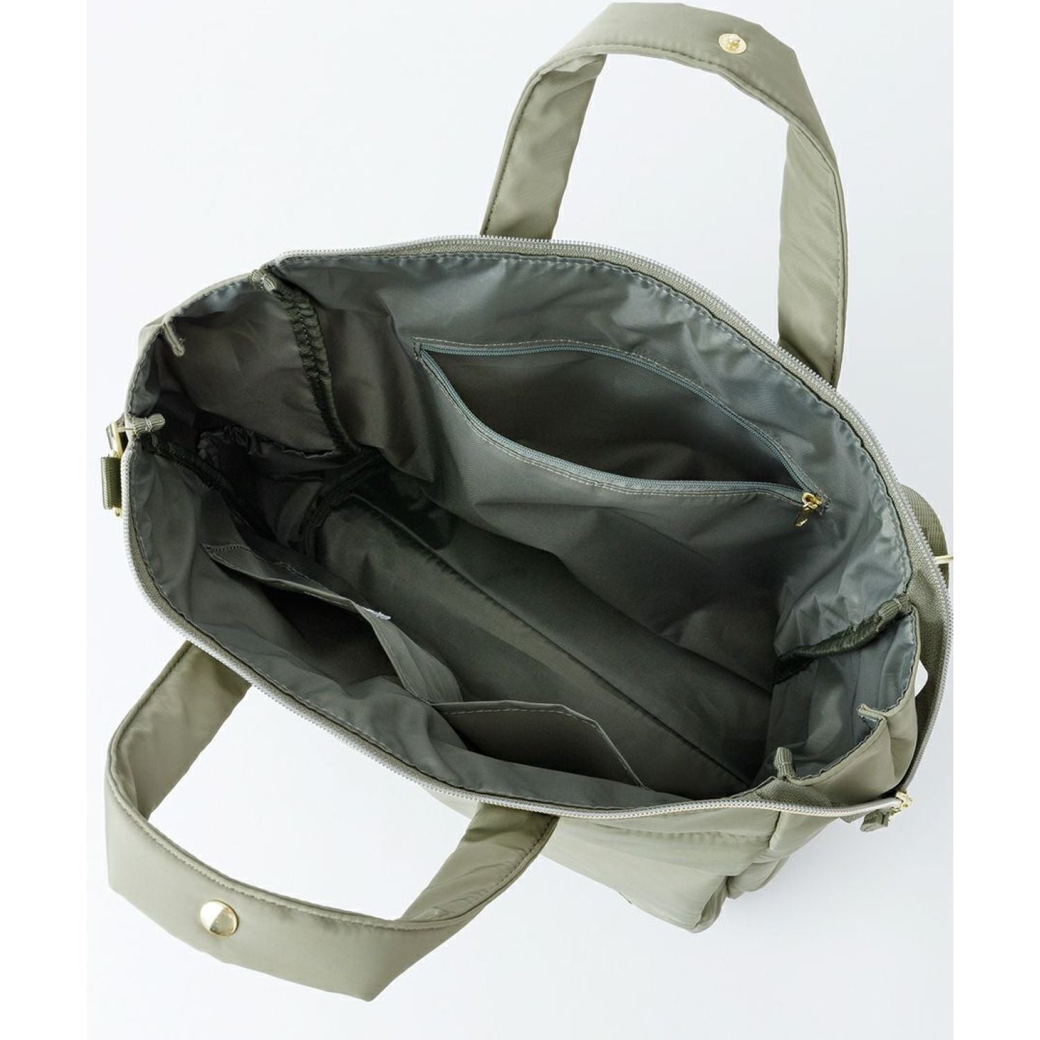 Legato Largo Helmet Bag 2Way A4 Tote Bag (Olive)