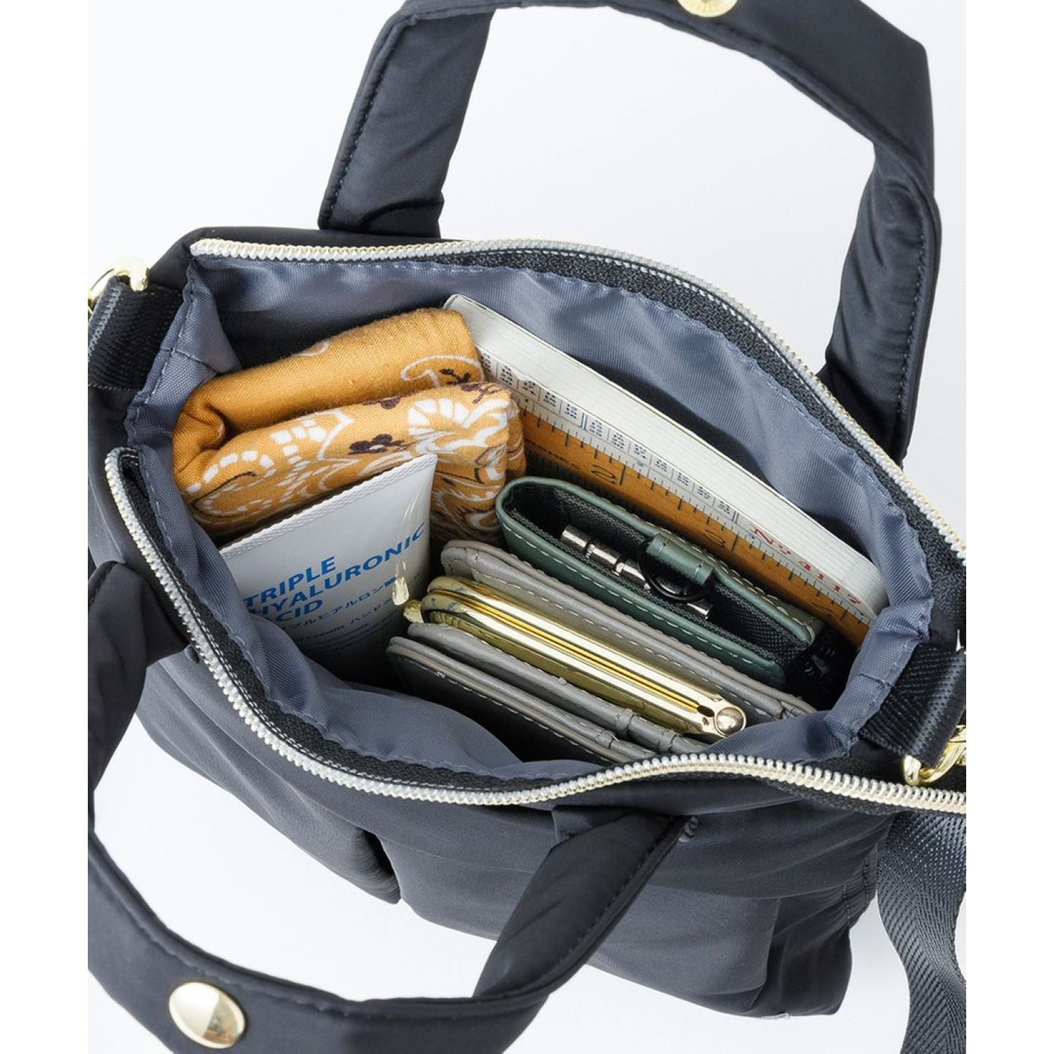 Legato Largo Helmet Bag 2Way Mini Shoulder Bag (Black)