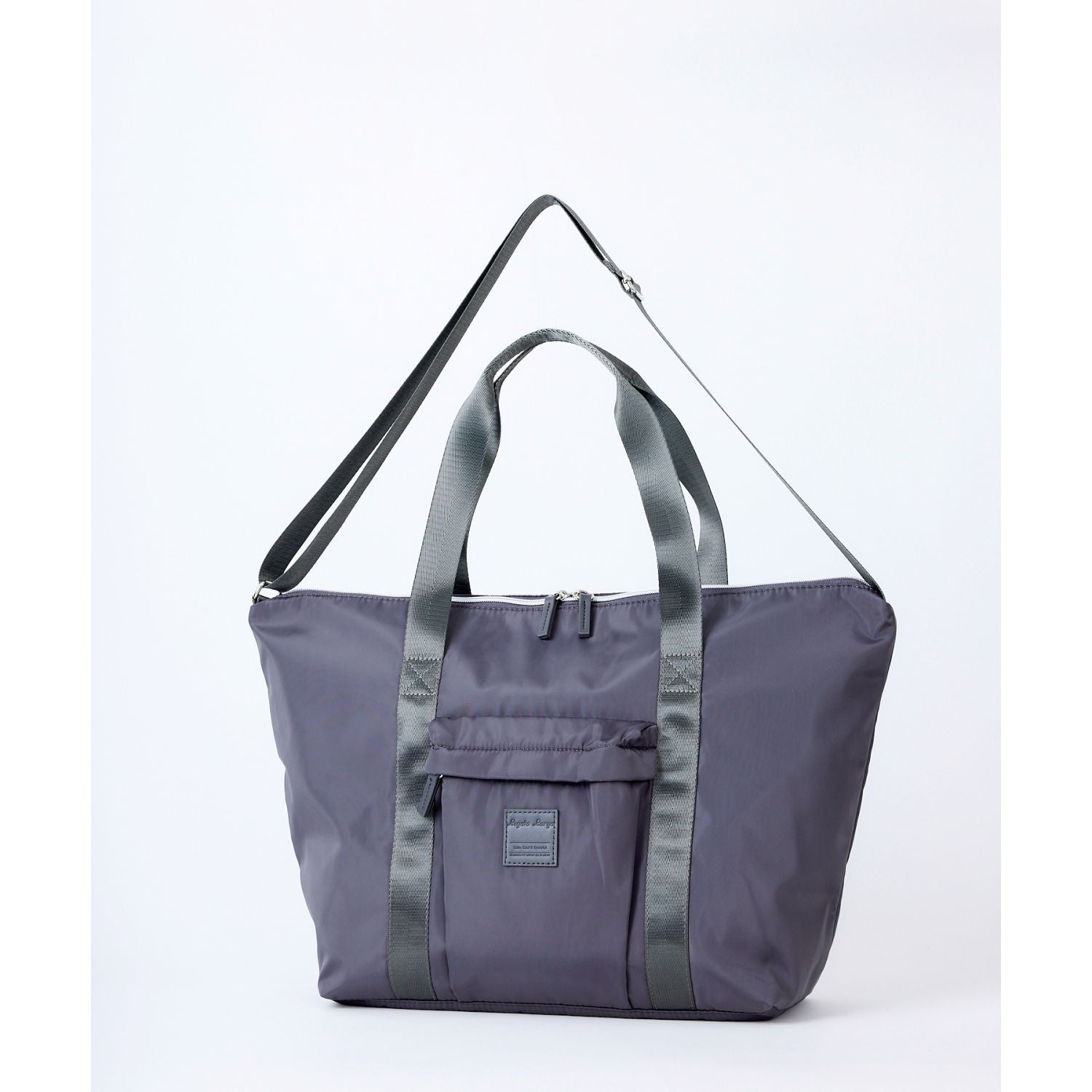 Legato Largo Silky 2Way Boston Bag (Grey)