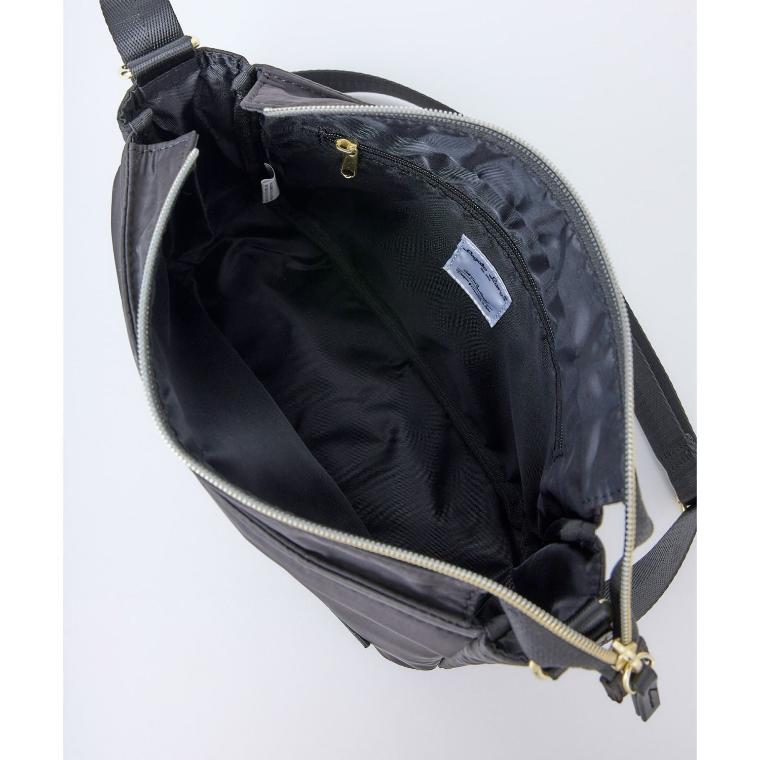 Legato Largo Silky Mini Shoulder Bag (Black)