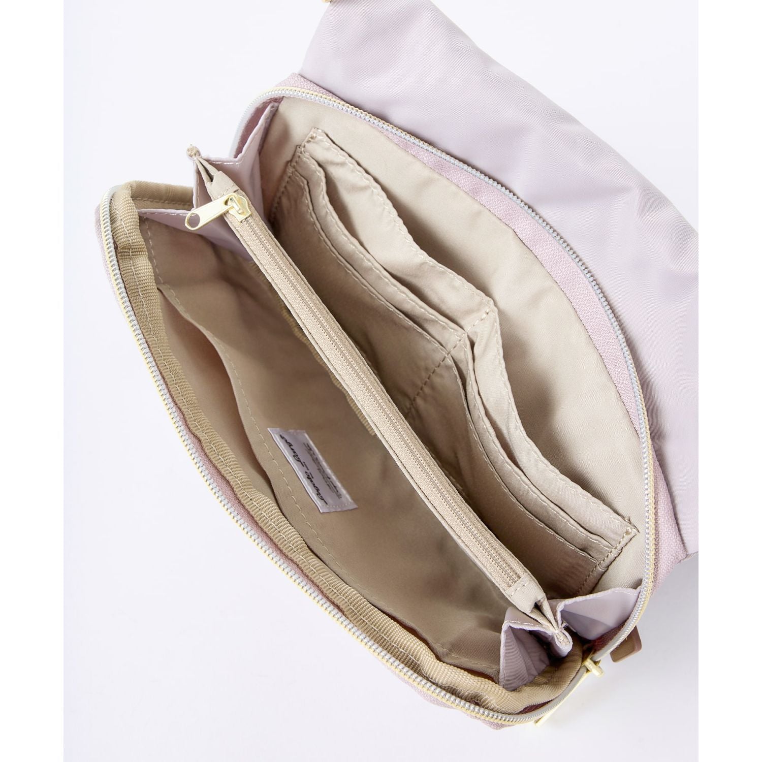 Legato Largo One Mile Wallet Shoulder Bag (Lavender)