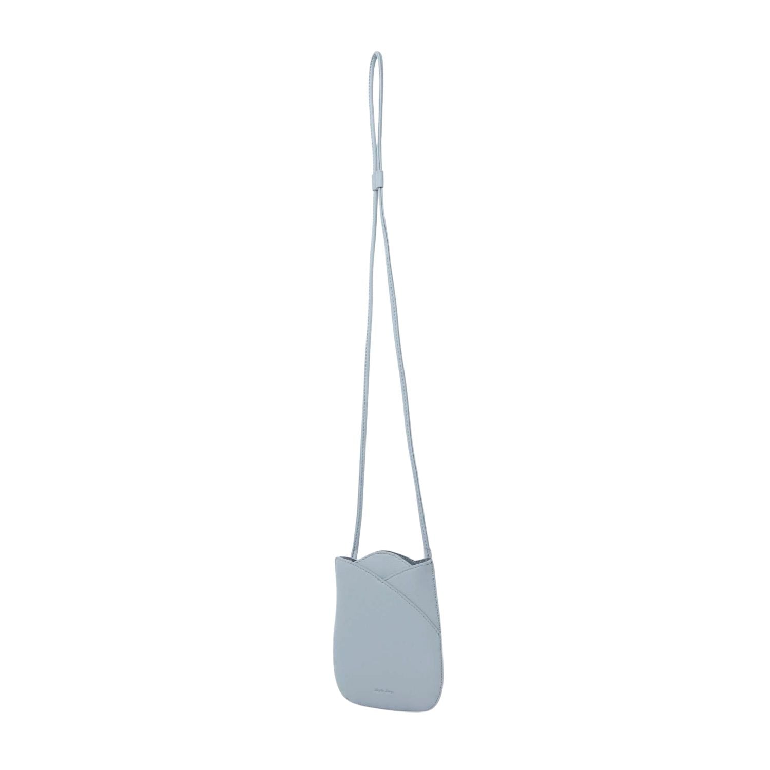 Legato Largo Tulip Faux Leather Series Smart Phone Shoulder Bag (Blue Grey)