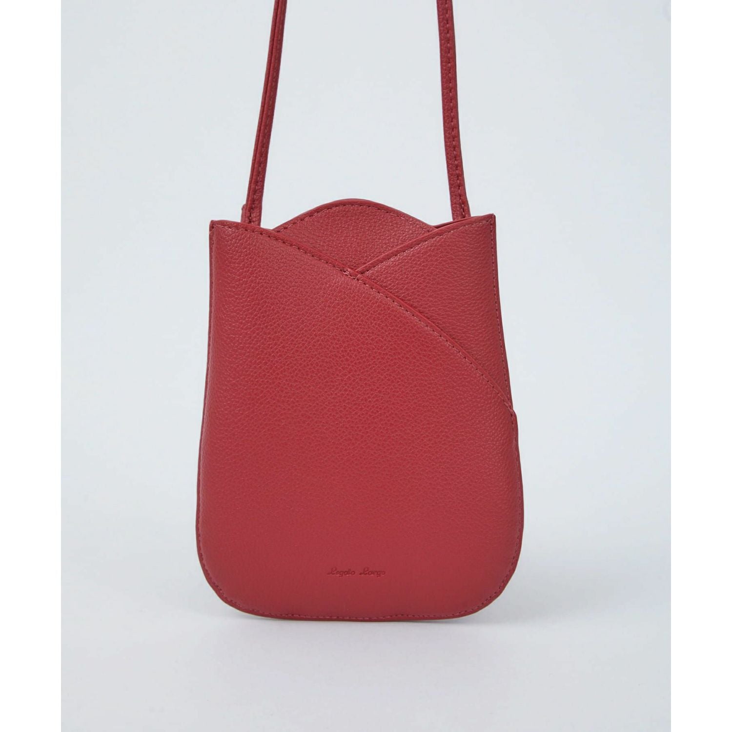 Legato Largo Tulip Faux Leather Series Smart Phone Shoulder Bag (Blue Grey)