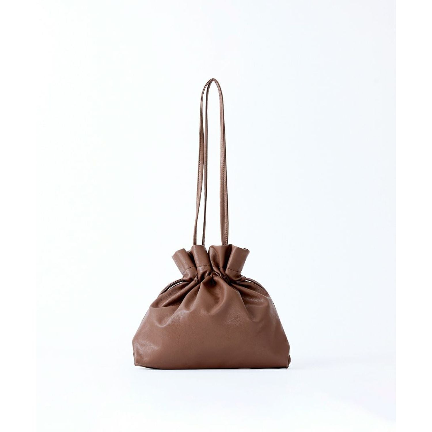 Legato Largo Washable Drawstring Mini Tote Bag (Ivory)