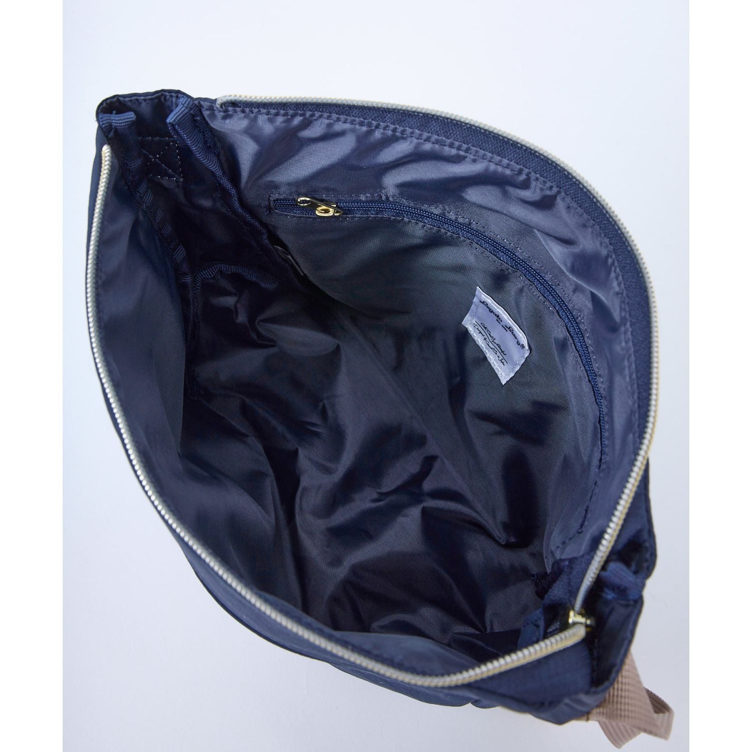 Legato Largo Washable Nylon Mini Shoulder Bag (Navy)