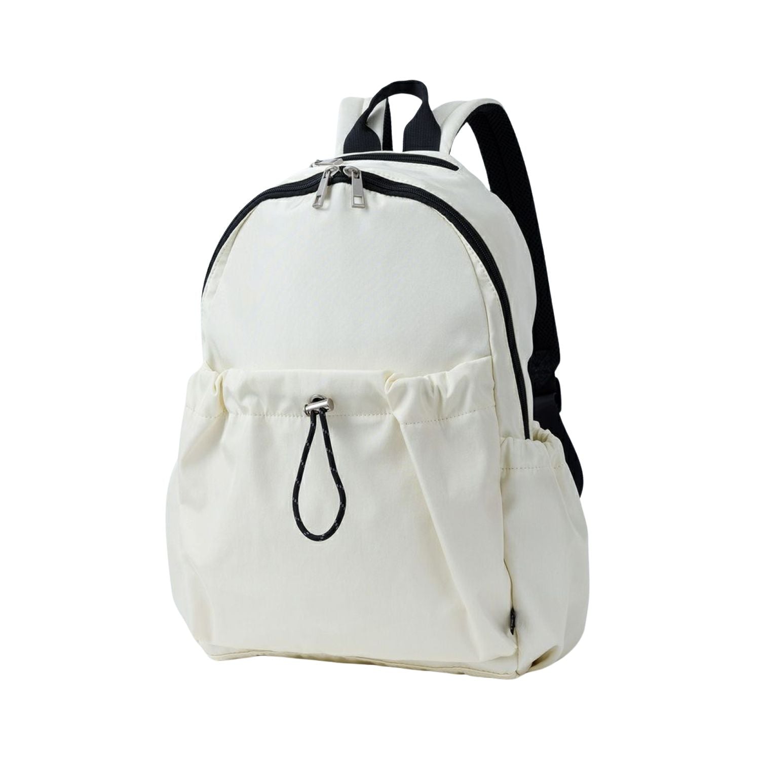 Legato Largo Water Repellent Drawstring Series Backpack (Ivory)