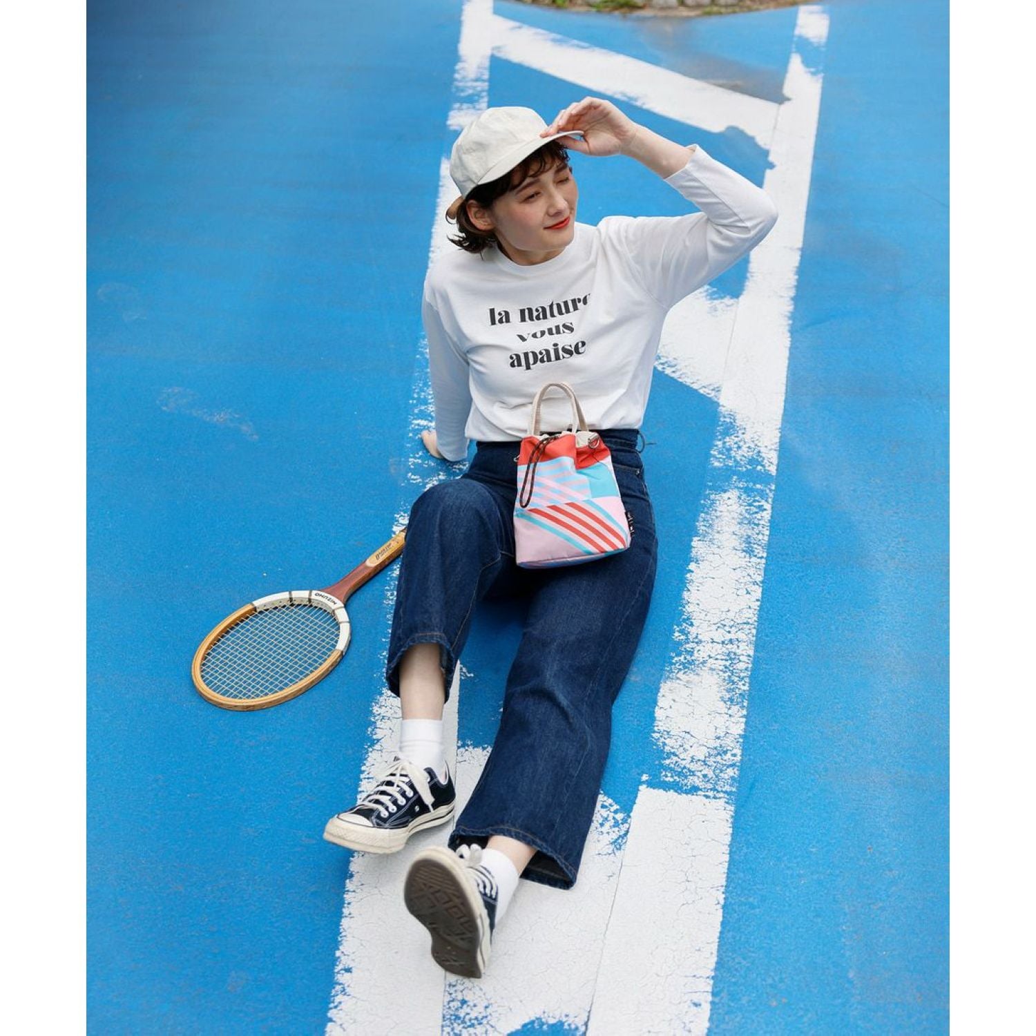 Legato Largo x Papier Tigre 2Way Shoulder Bag (Track)