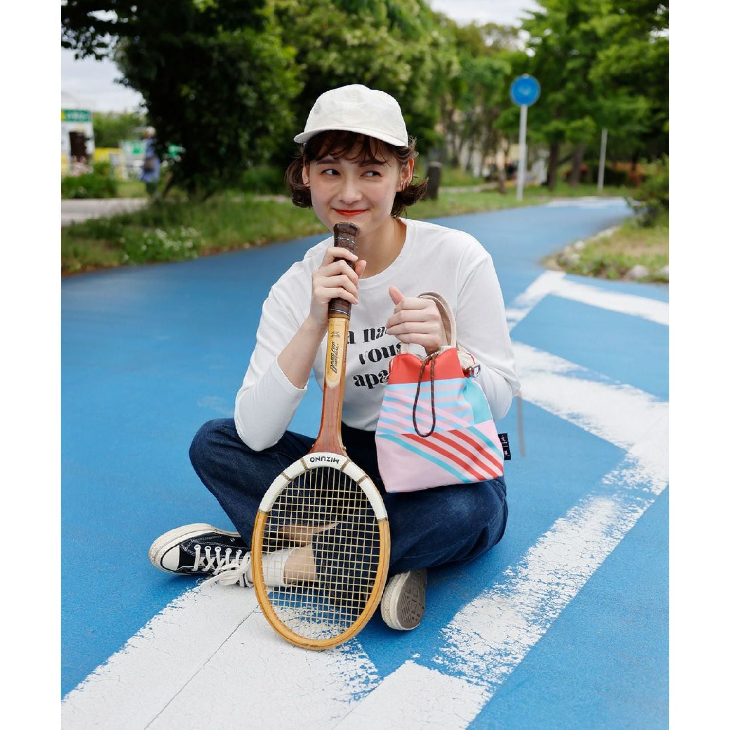 Legato Largo x Papier Tigre 2Way Shoulder Bag (Track)