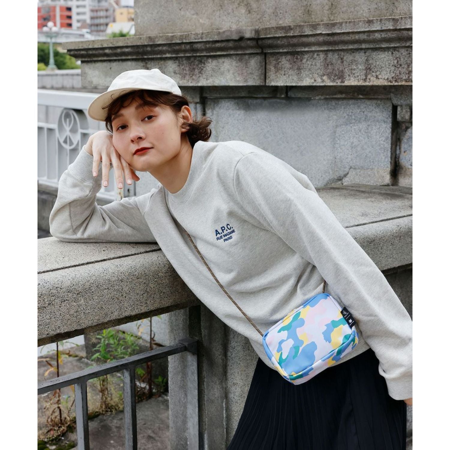 Legato Largo x Papier Tigre Pouch Mini Shoulder Bag (Bark)