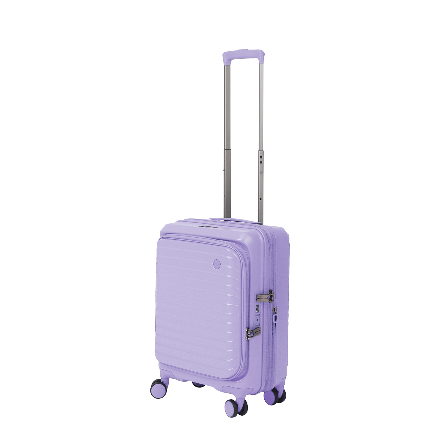 CROSSING INVI 20" Carry On Expandable Luggage With Front & Middle Access V3 - Lilac